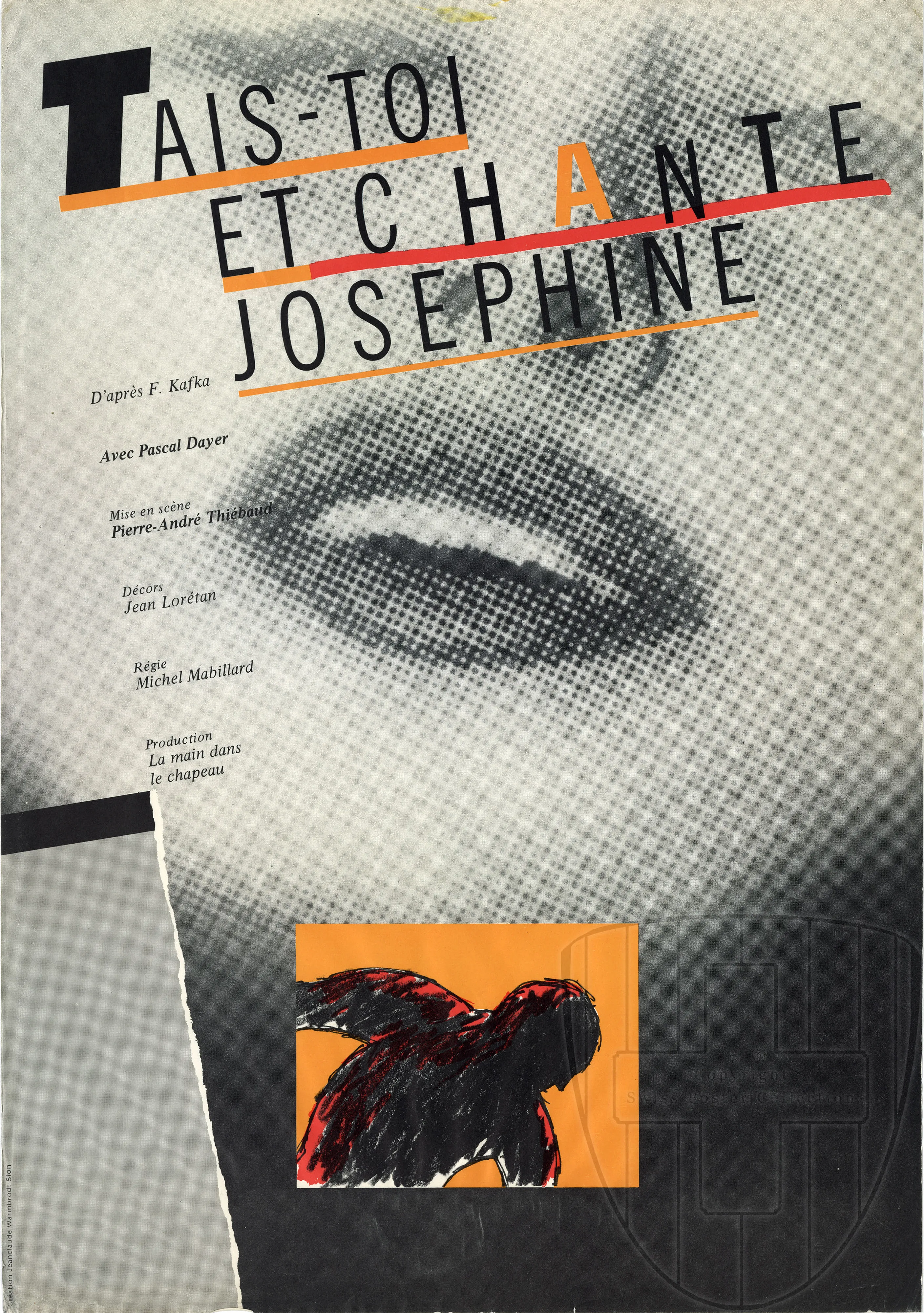 Tais-toi et chante Joséphine, D’après F. Kafka