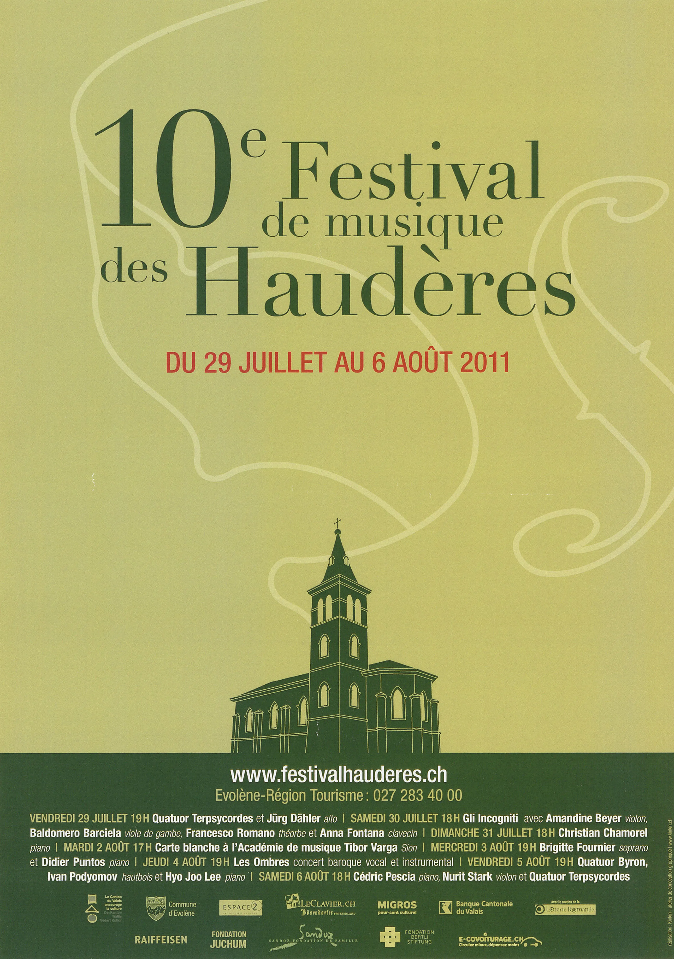 10e Festival de musique des Haudères