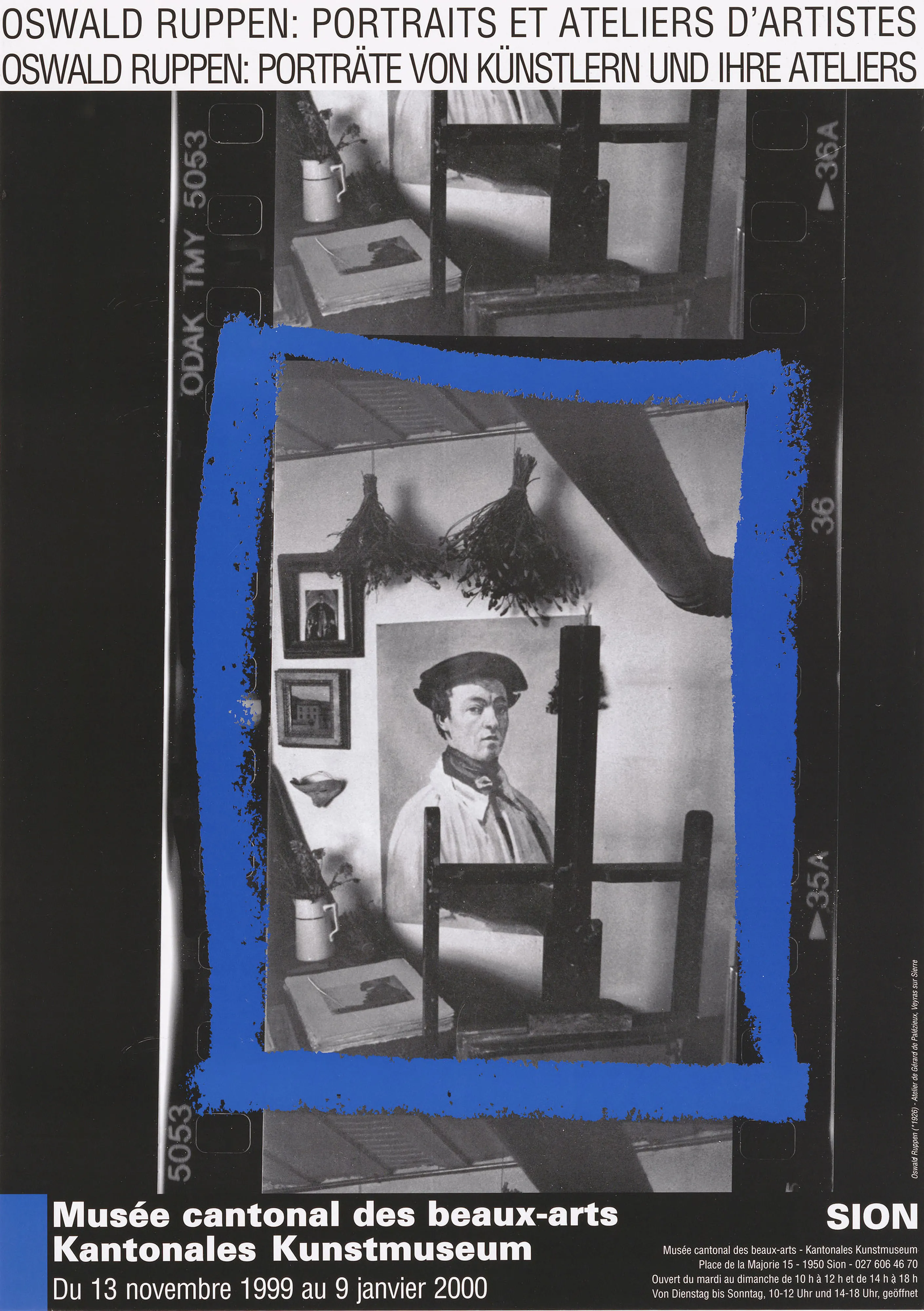 Oswald Ruppen portraits et ateliers d’artistes