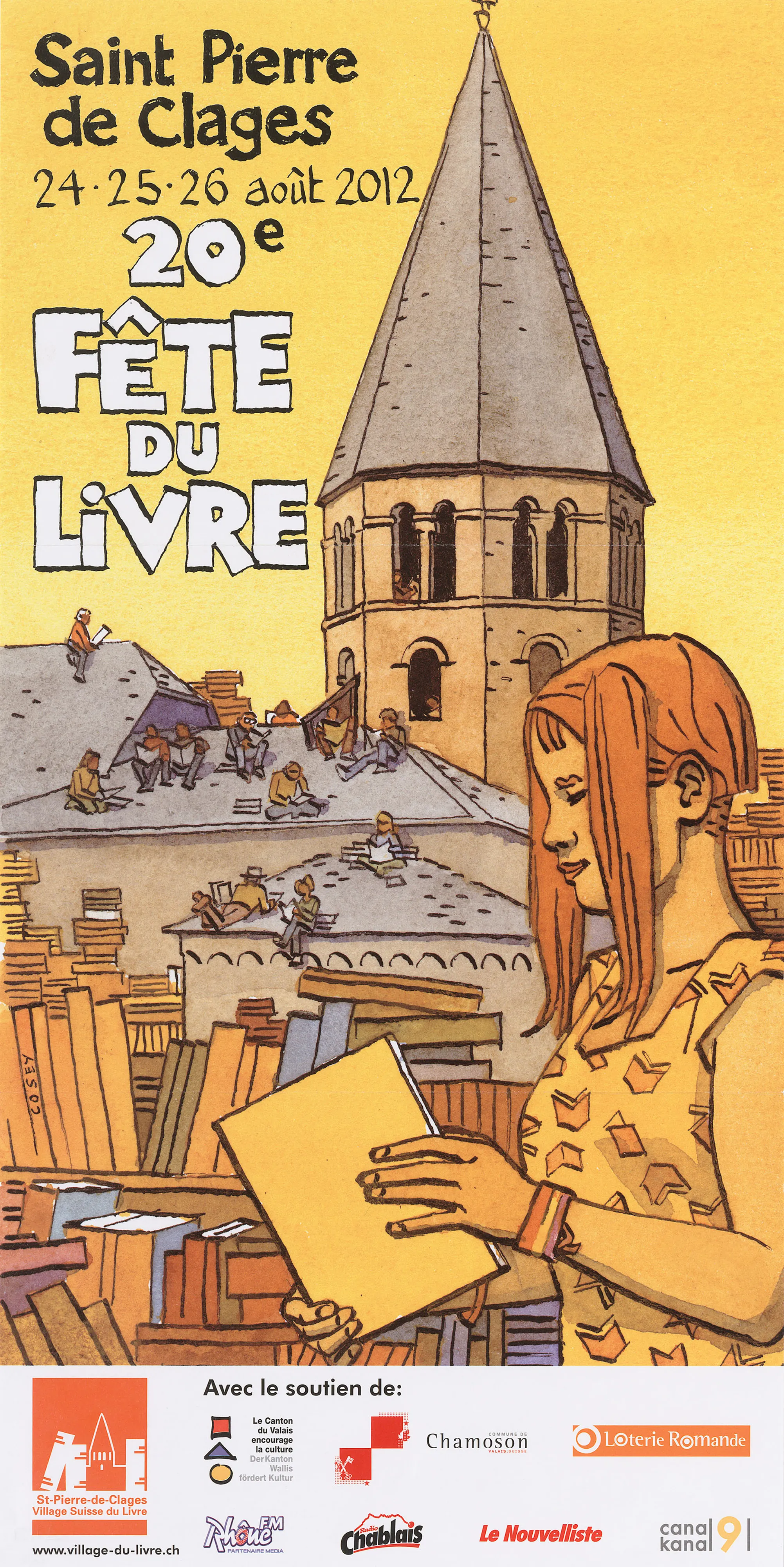 20e fête du livre, Saint-Pierre-de-Clages