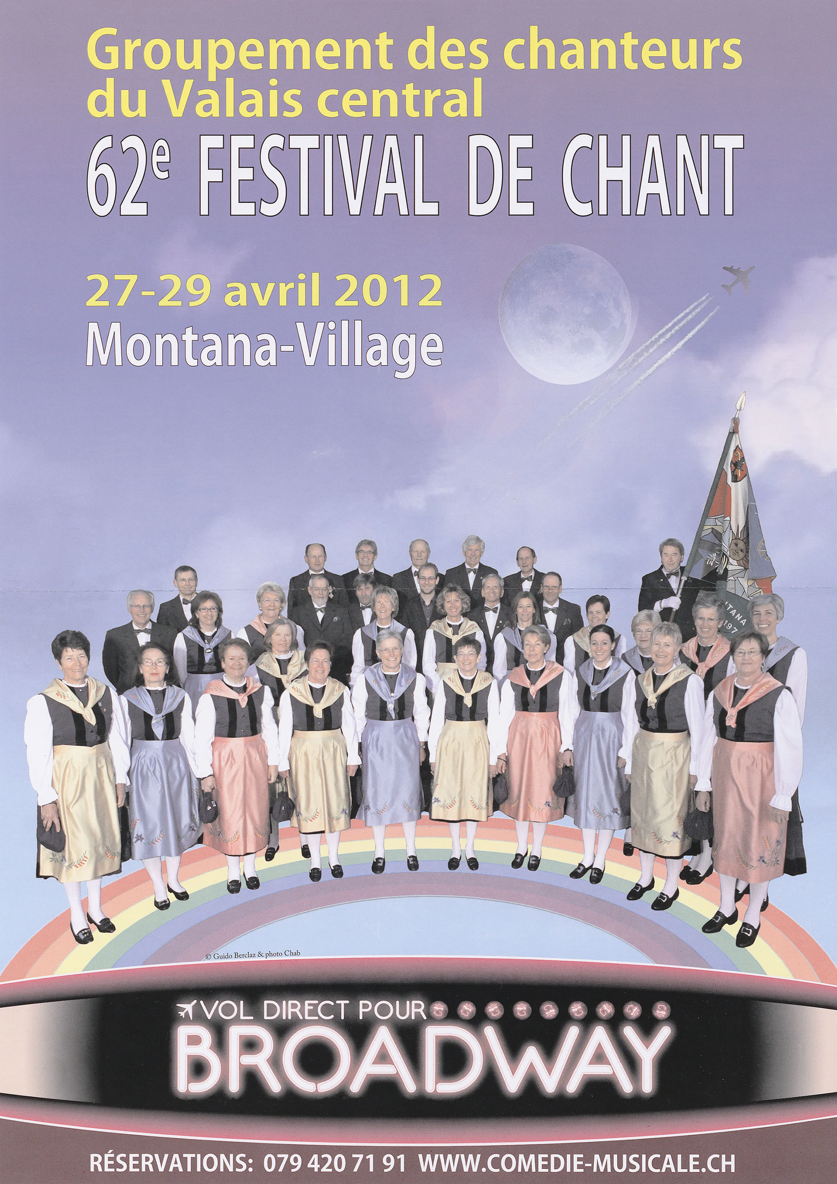 62e Festival de chant, Groupement des chanteurs du Valais Central