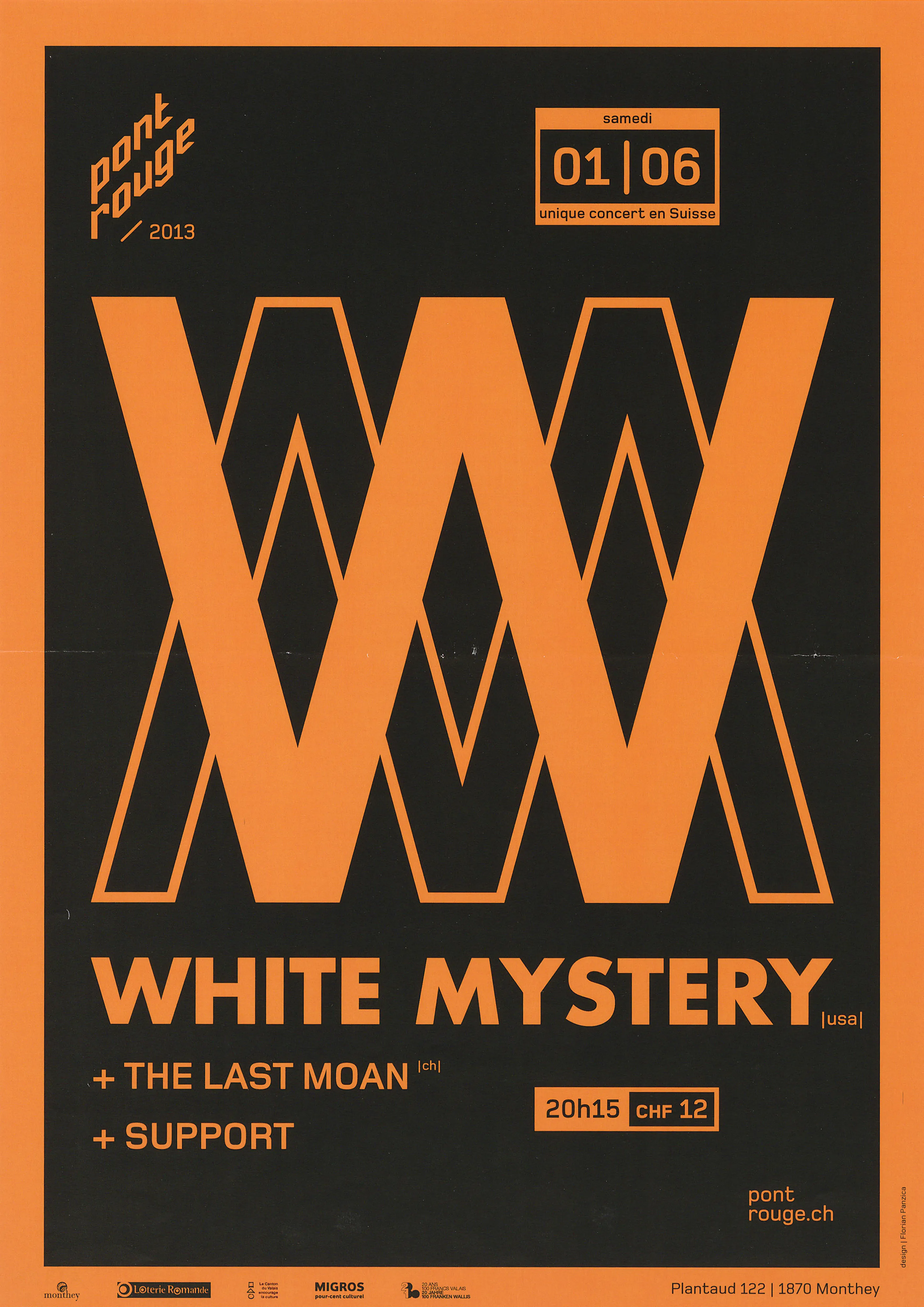 White Mystery usa, + The Last Moan ch + Support