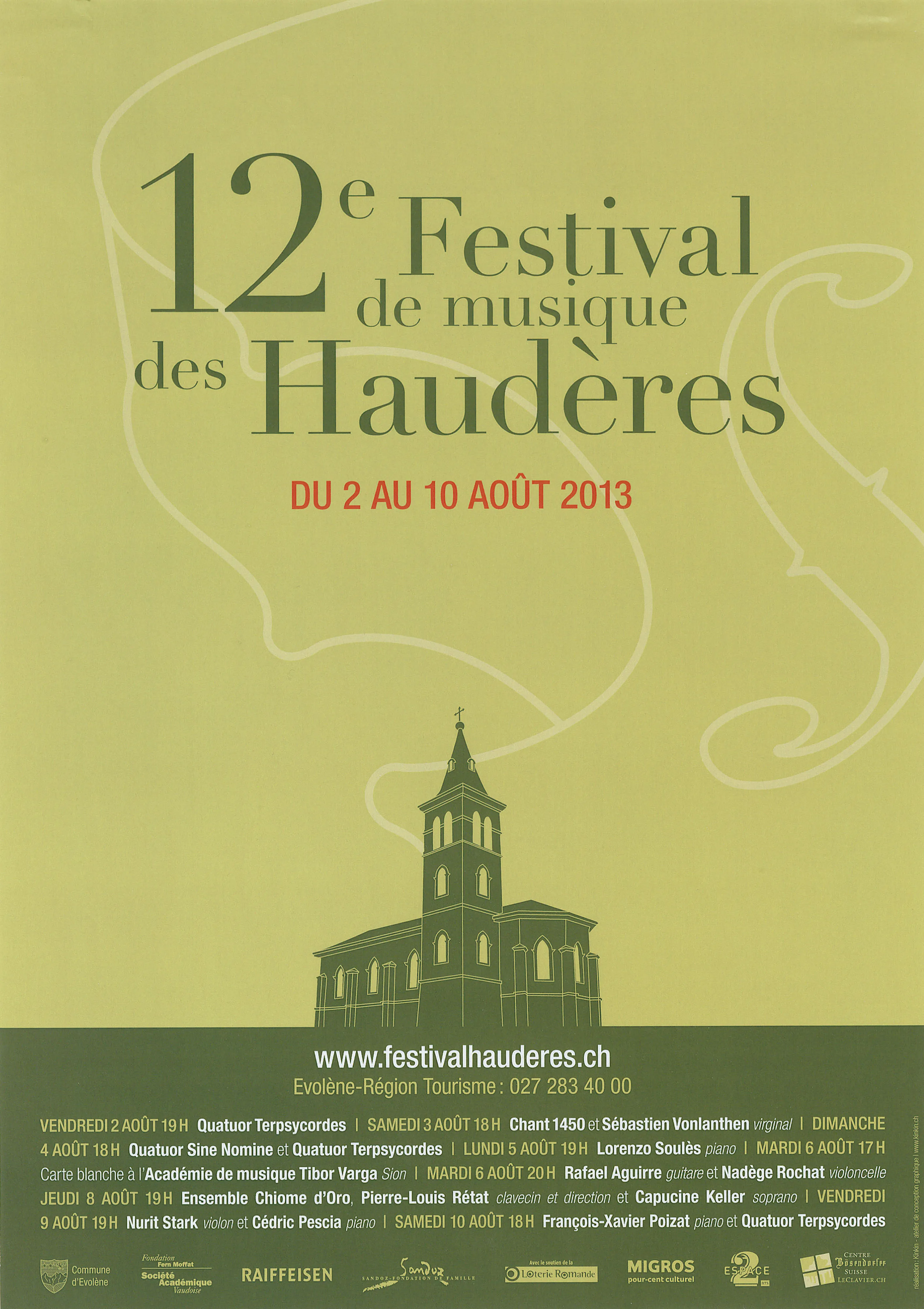 12e Festival de musique des Haudères