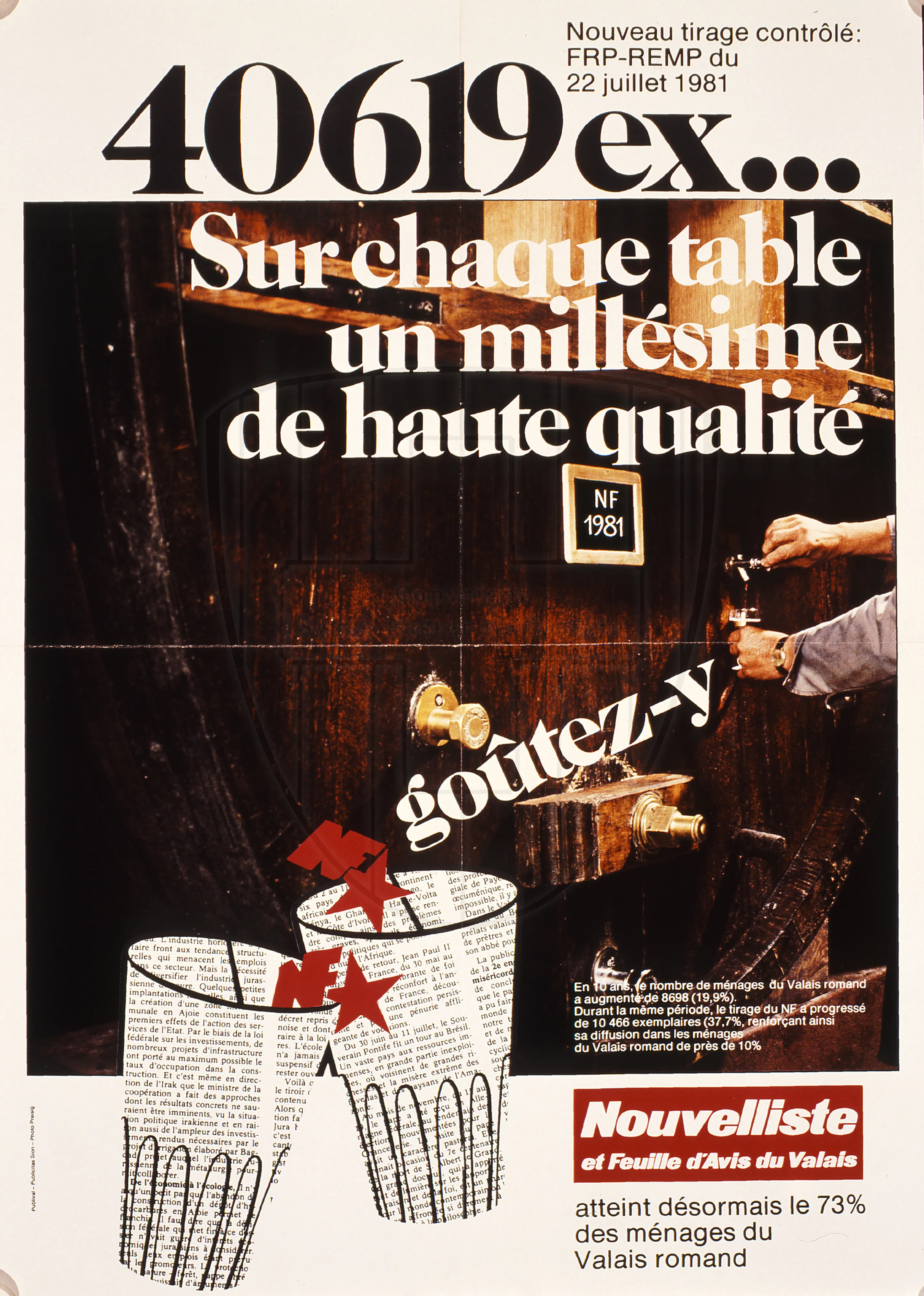 40619 ex …, sur chaque table