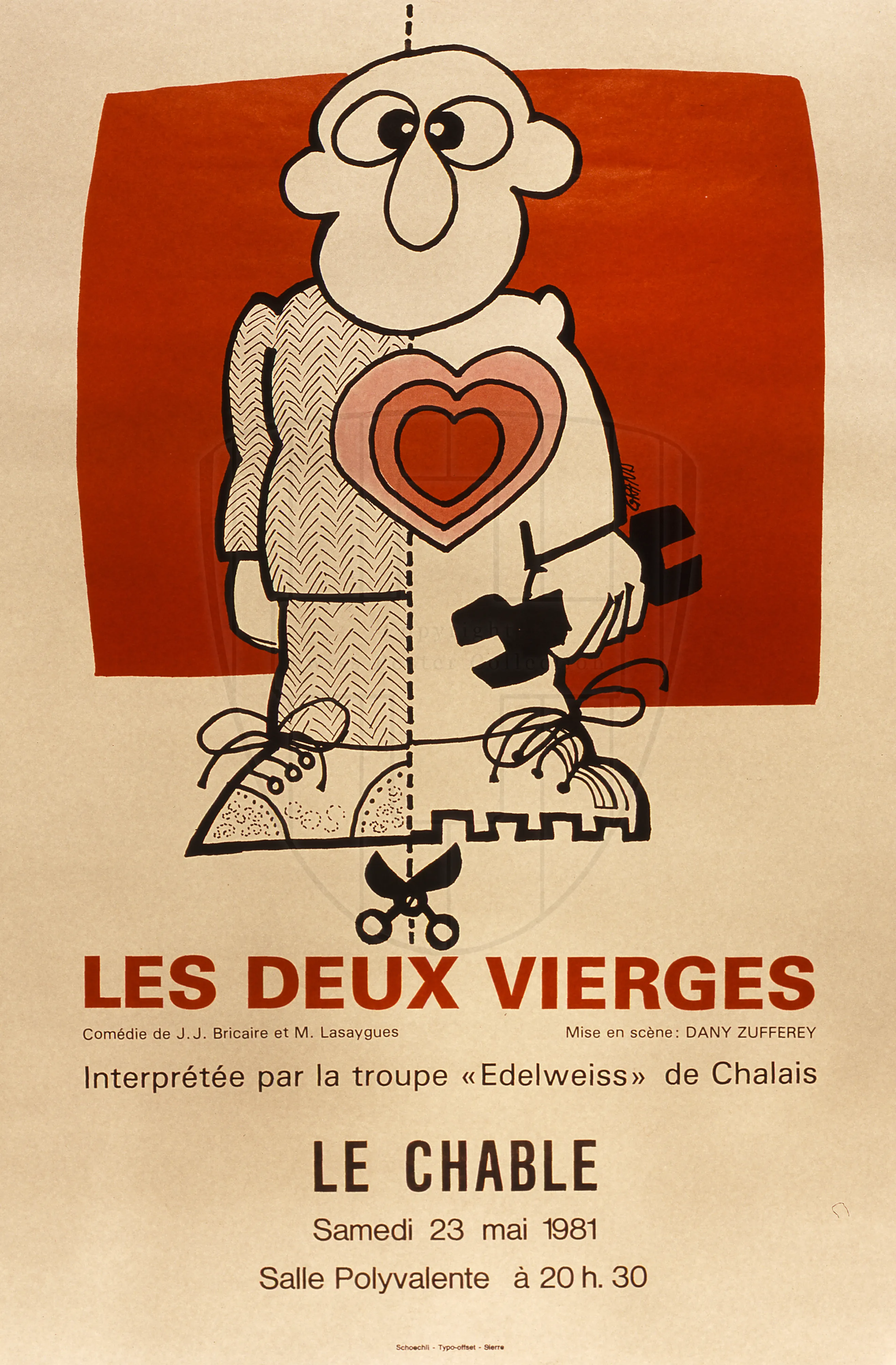 Les deux vierges, interprétée par la troupe “Edelweiss” de Chalais