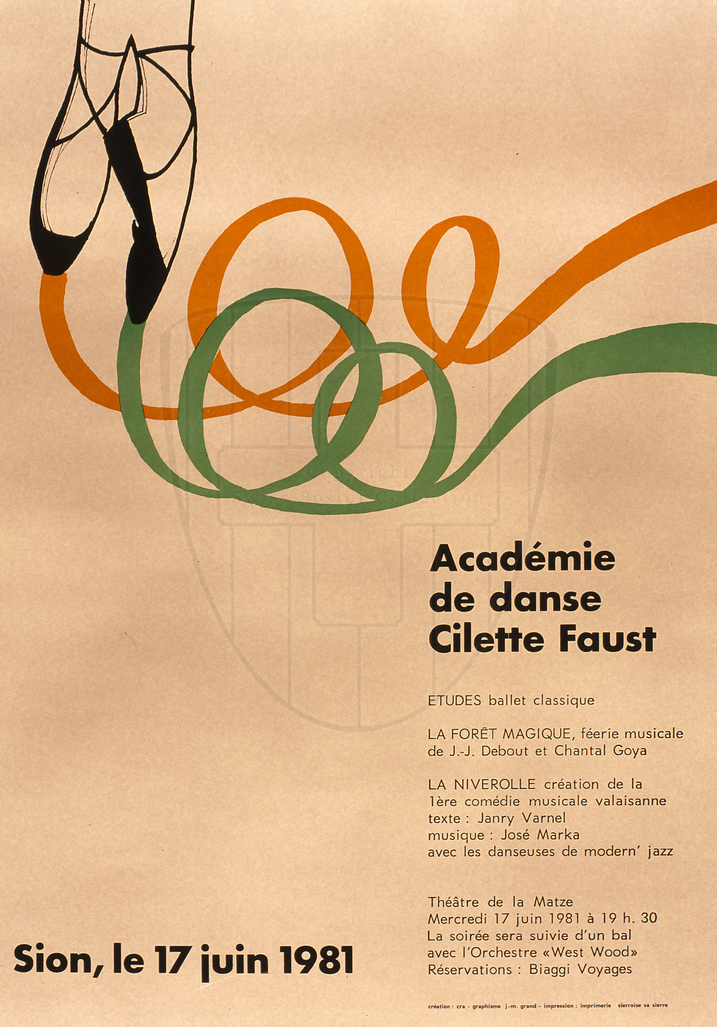 Académie, de danse