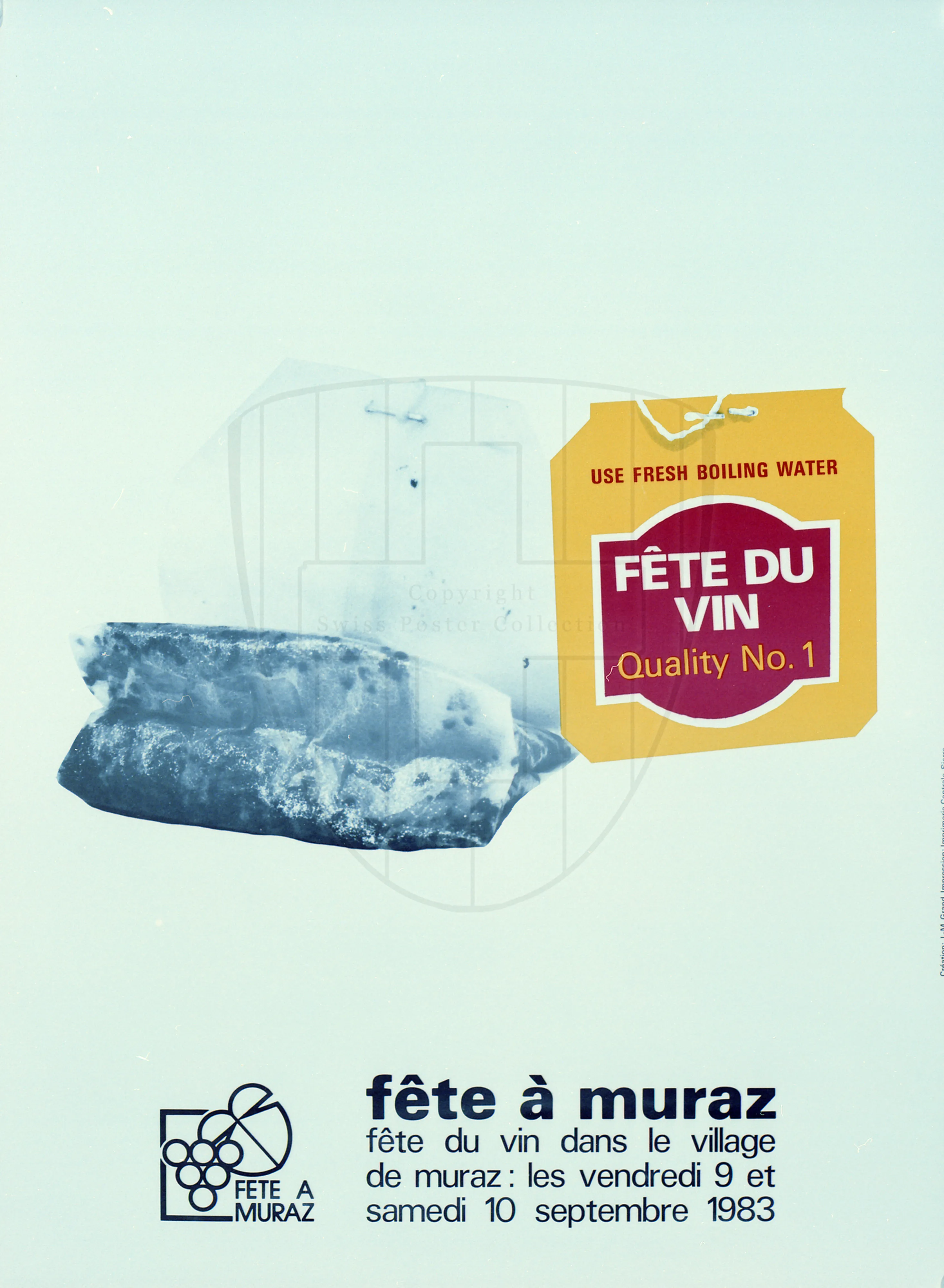 Use fresh boiling water, Fête du