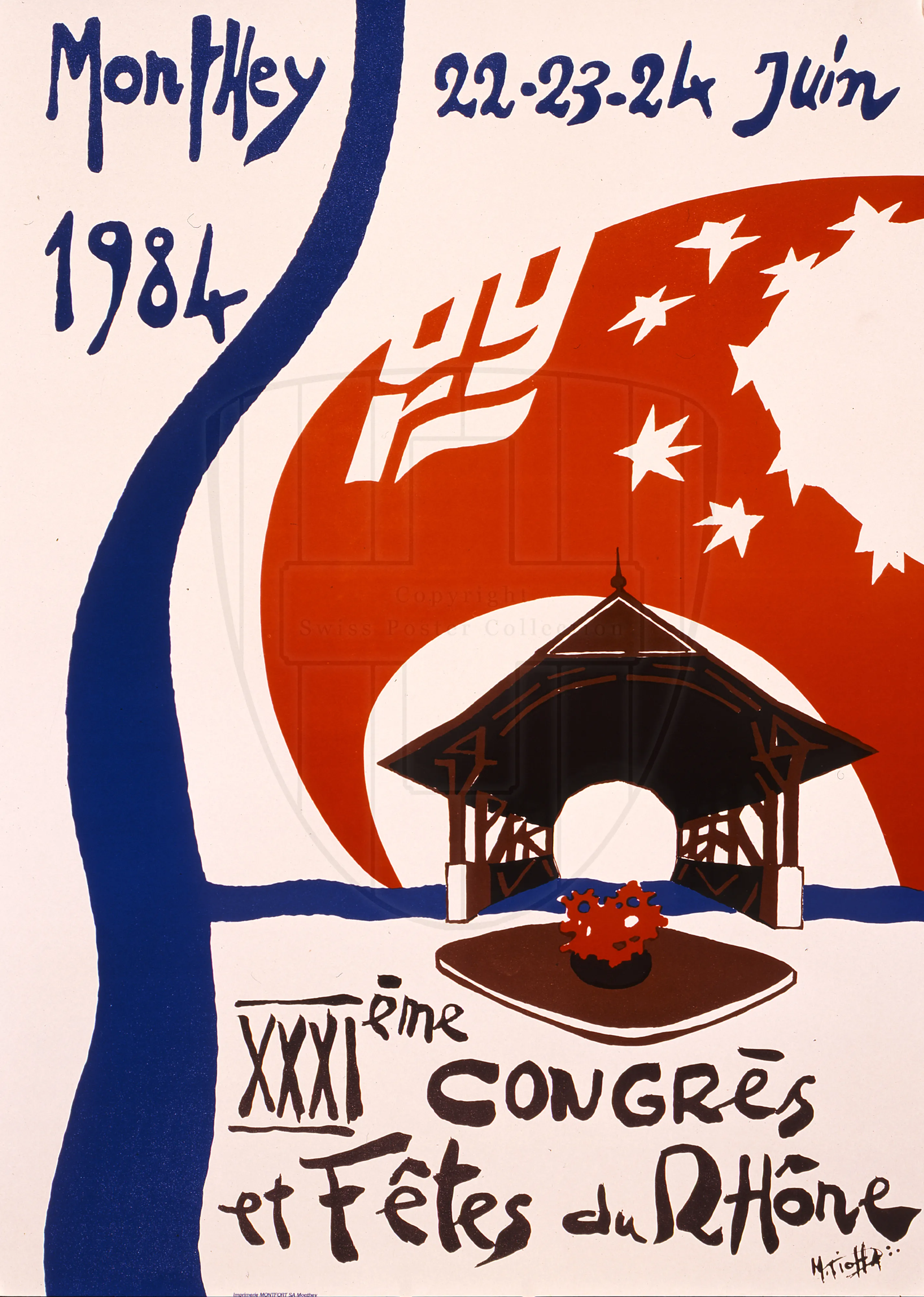 Monthey 22-23-24 juin, 1984