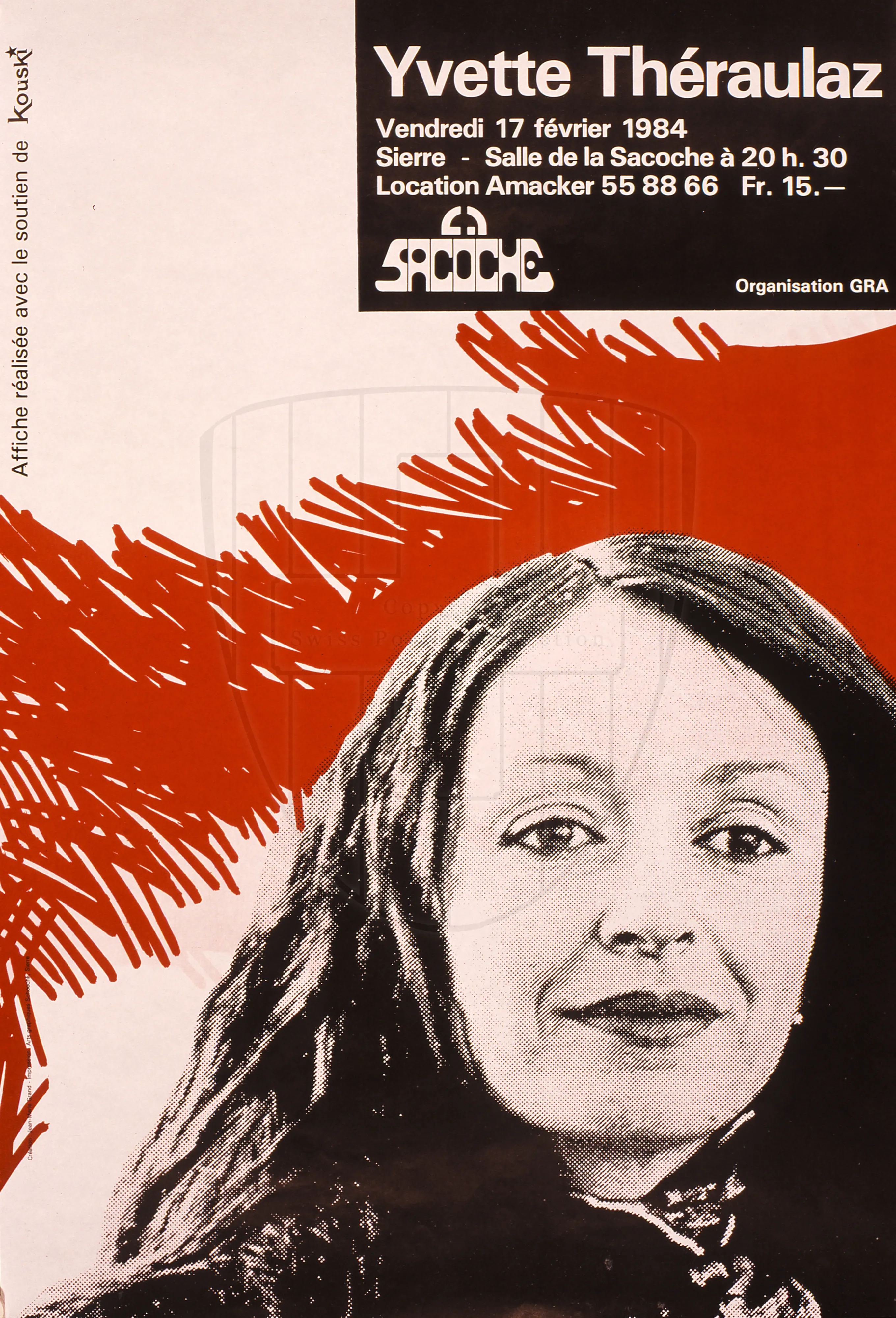 Yvette Théraulaz, vendredi 17 février 1984