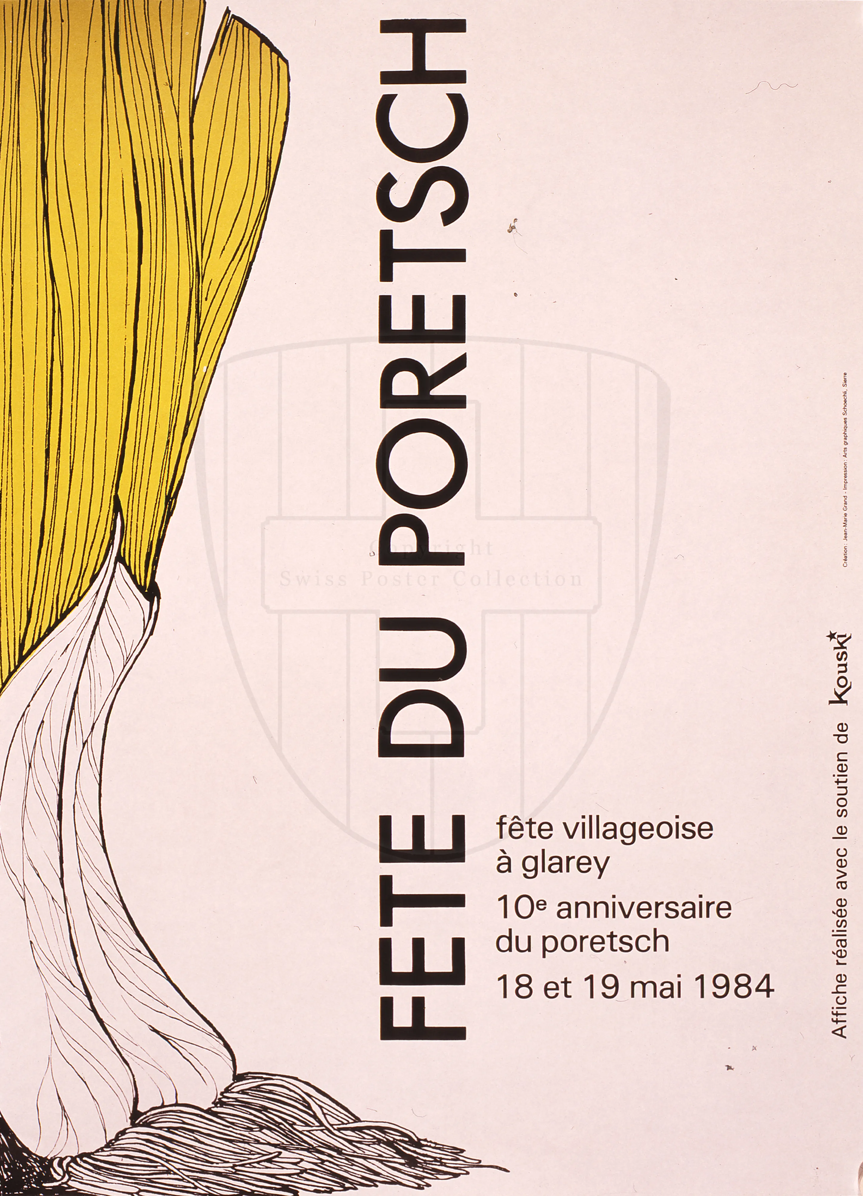 Fête du poretsch, fête villageoise