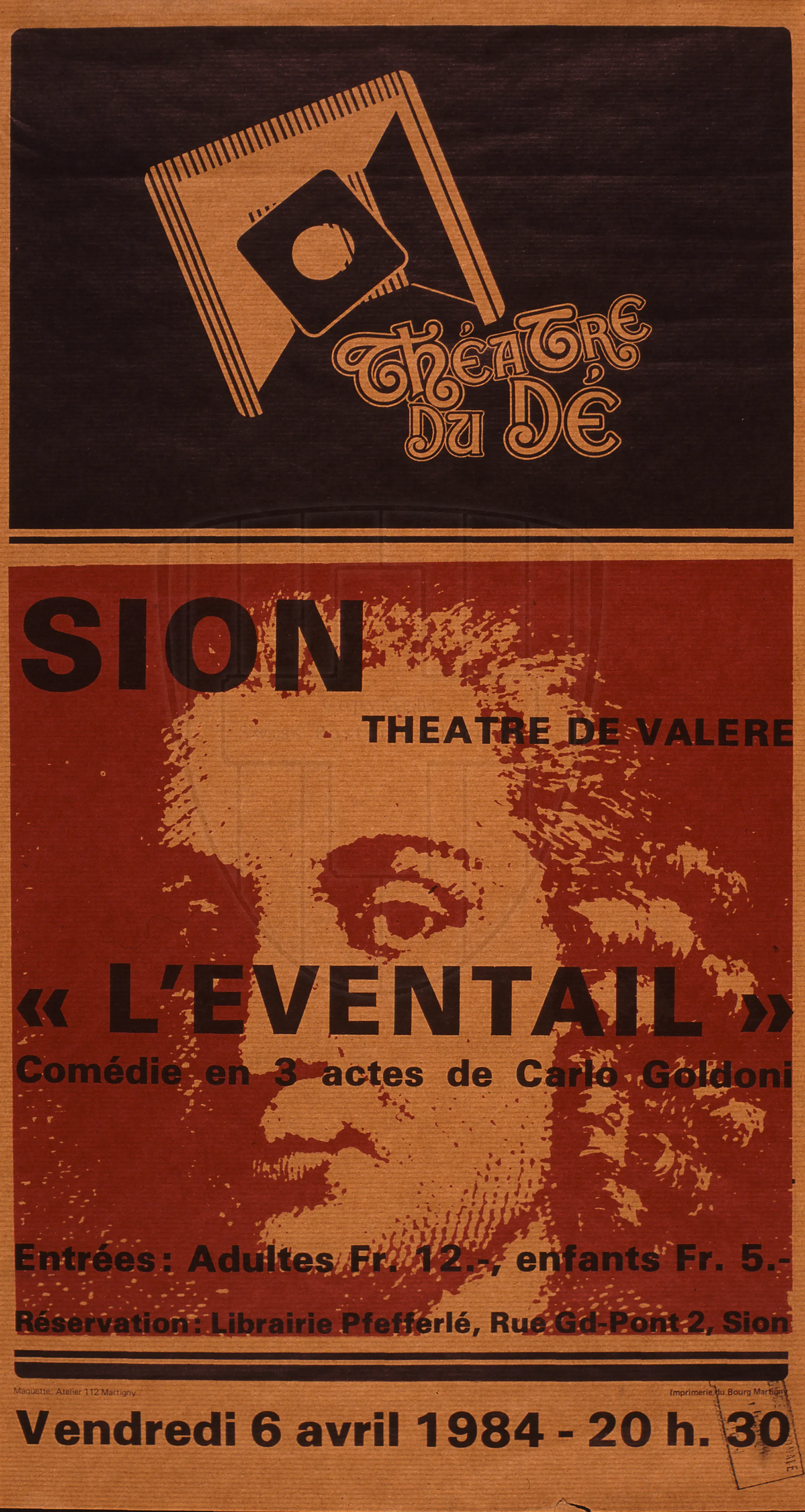 Théâtre, du dé