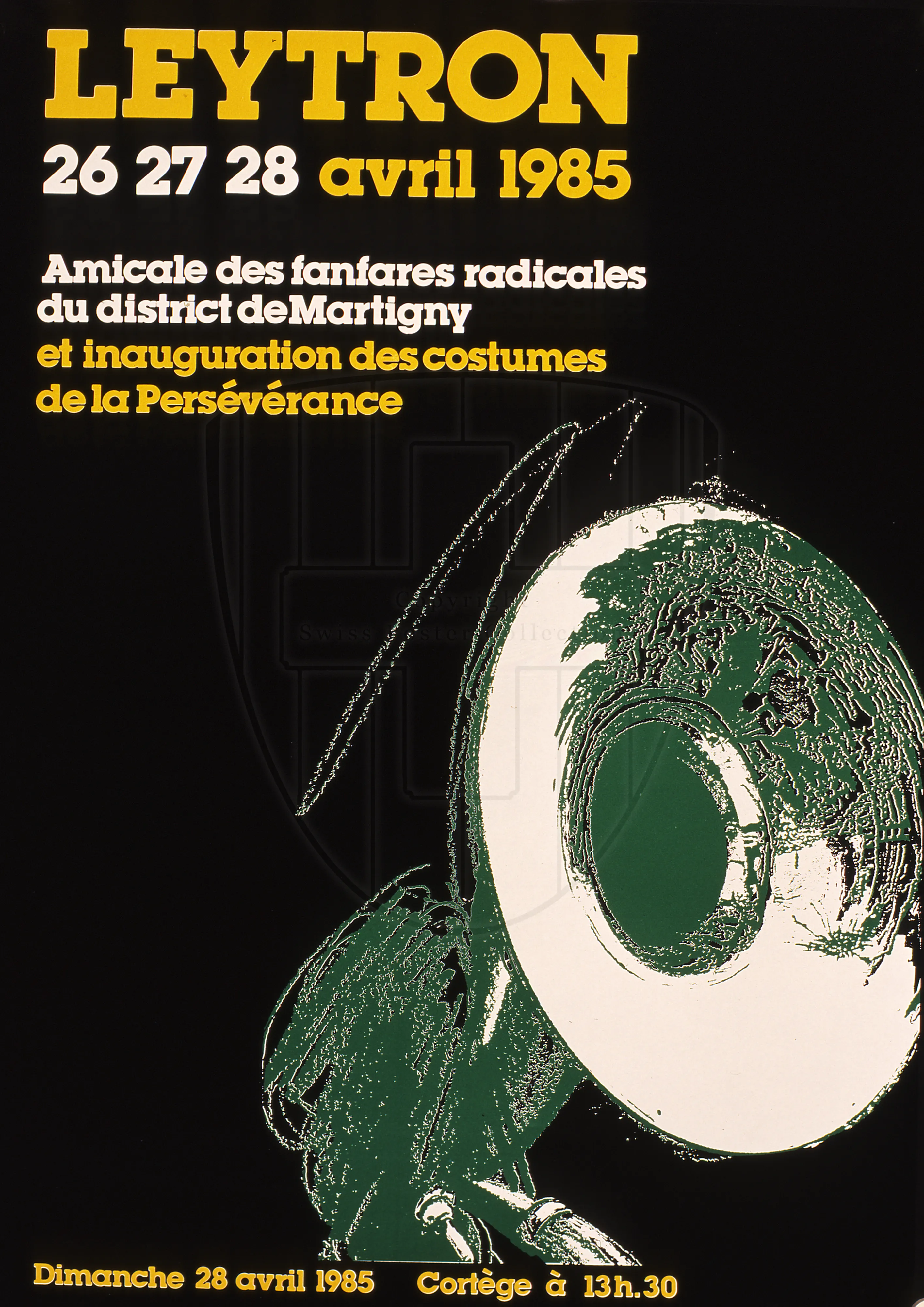 Leytron, 26 27 28 avril 1985