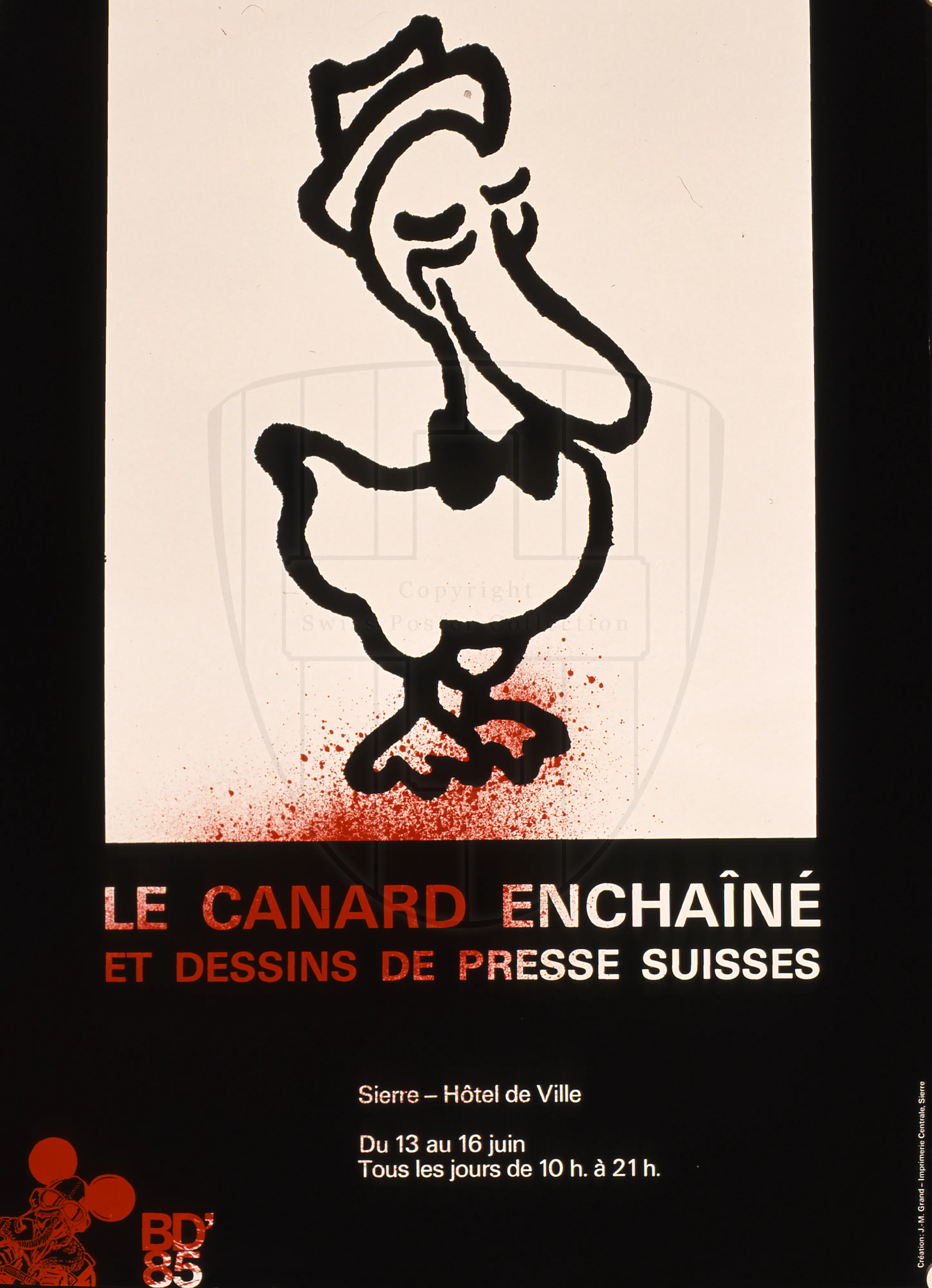 Le Canard enchaîné, et dessins de presse suisses