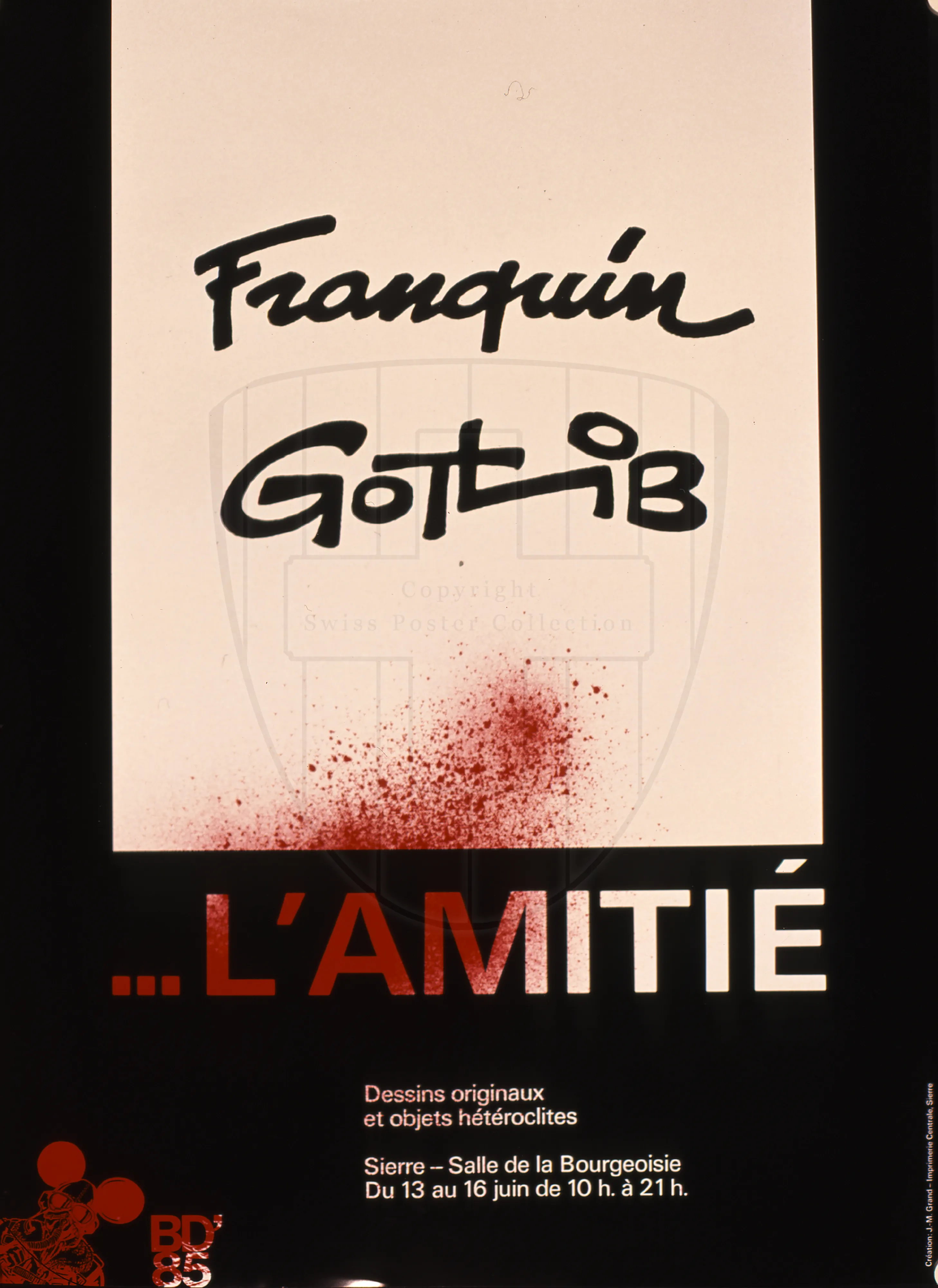 L’amitié, dessins originaux