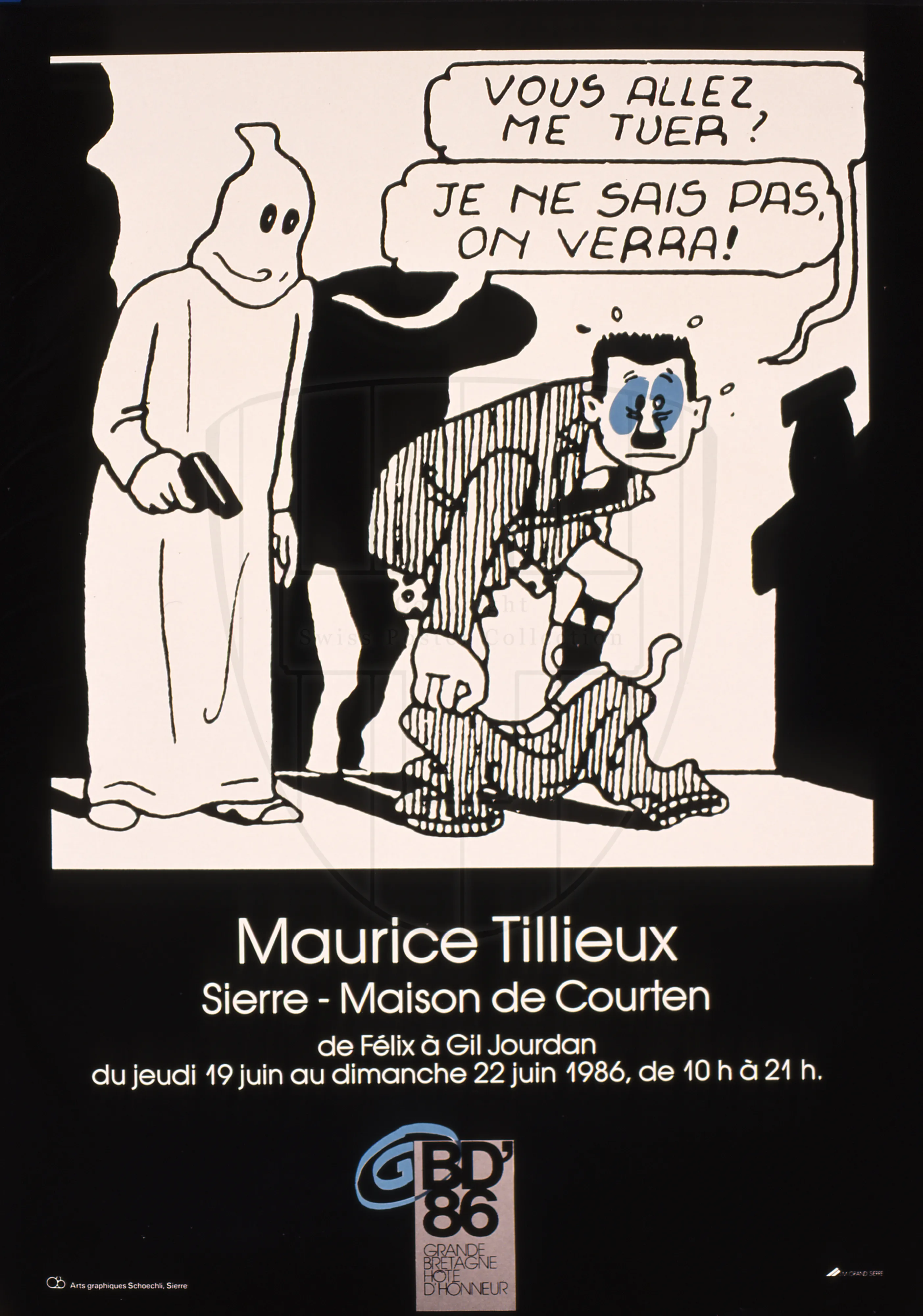 Maurice Tillieux, Sierre – Maison de Courten