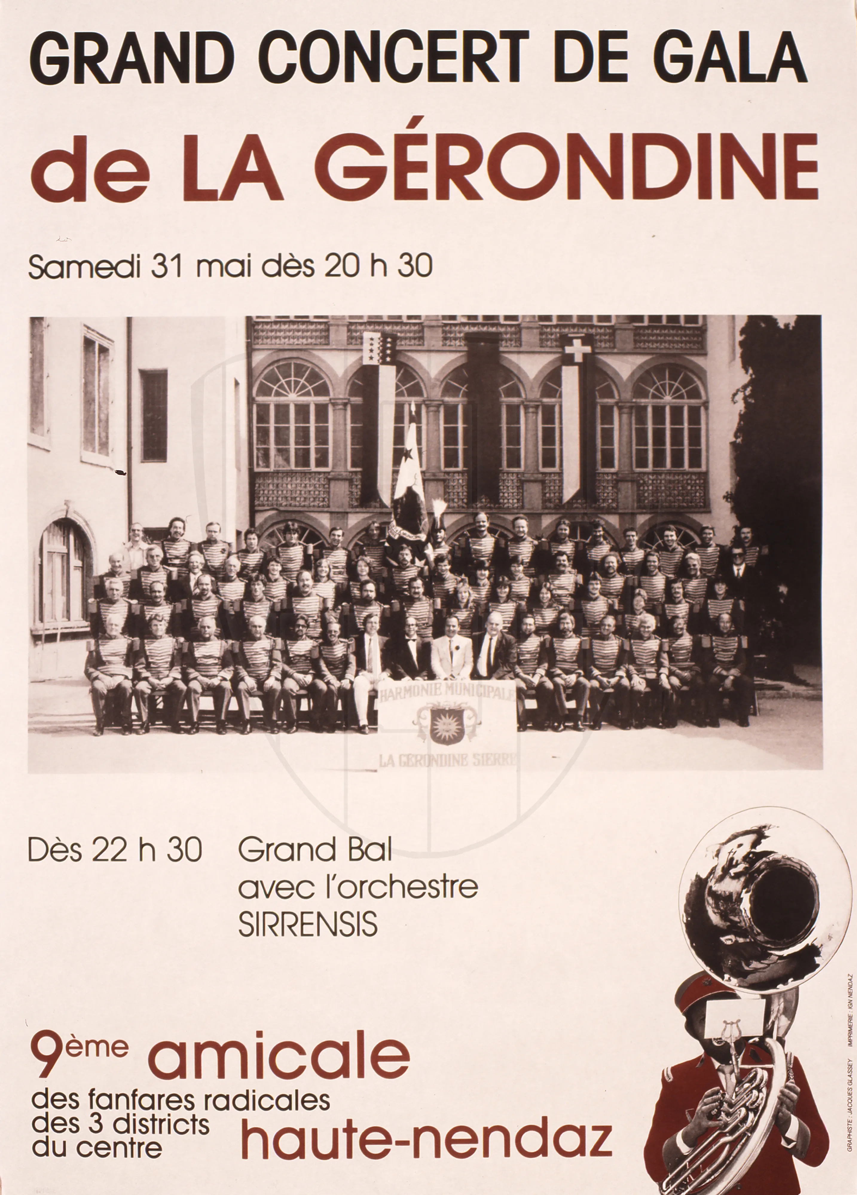 Grand concert de gala, de la Gérondine