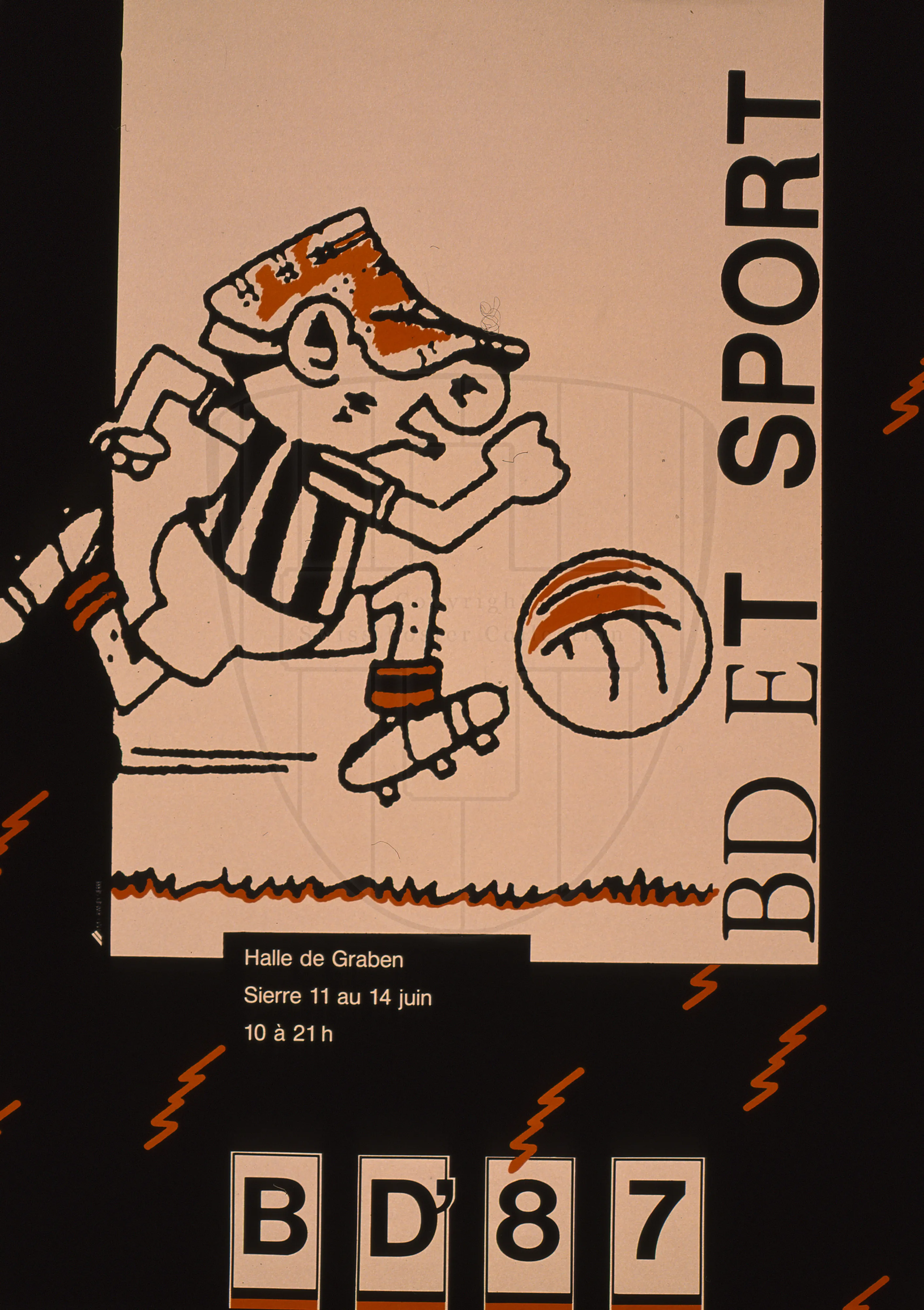 BD et sport, Halle de Graben