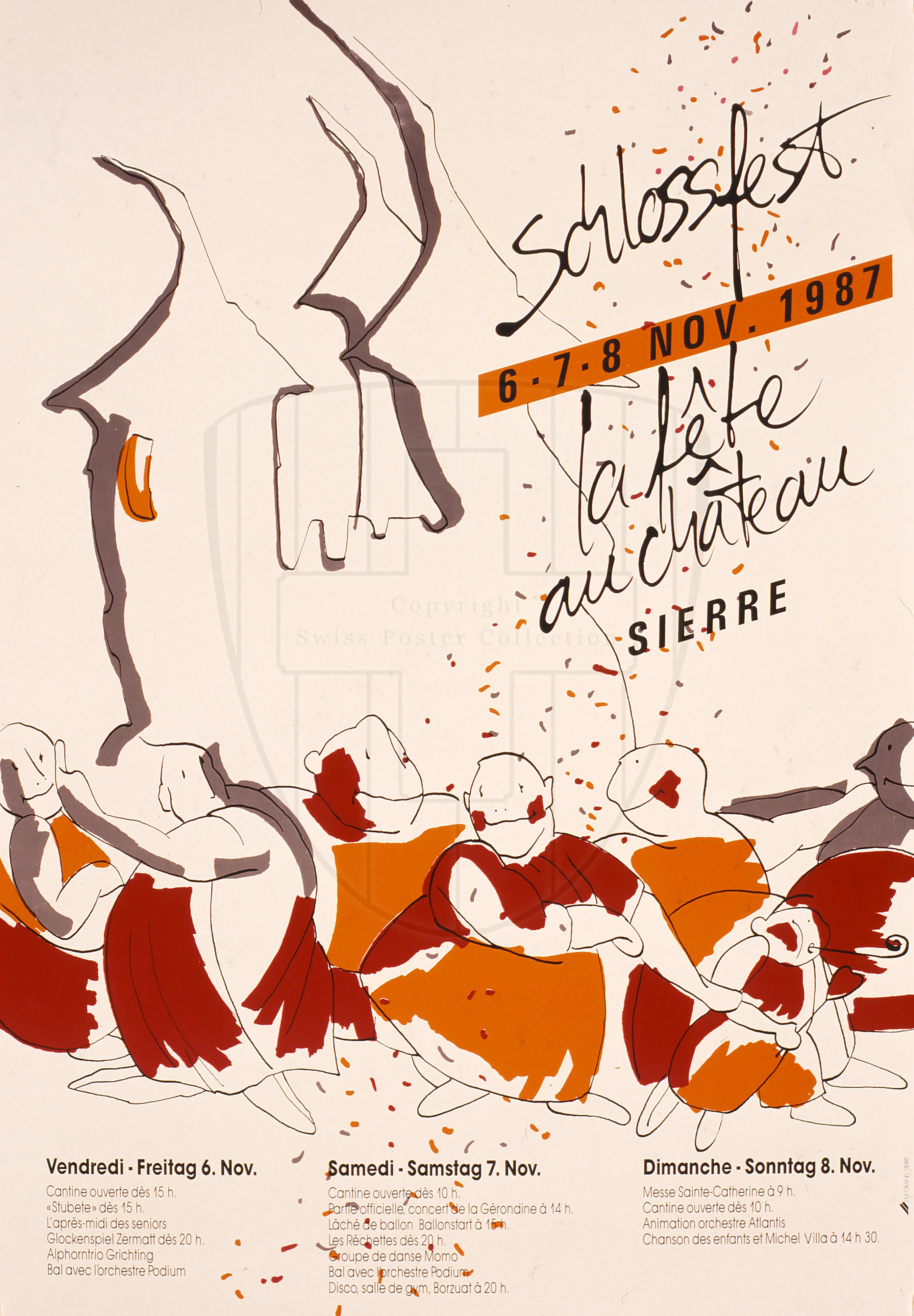 Schlossfest, 6-7-8 nov. 1987