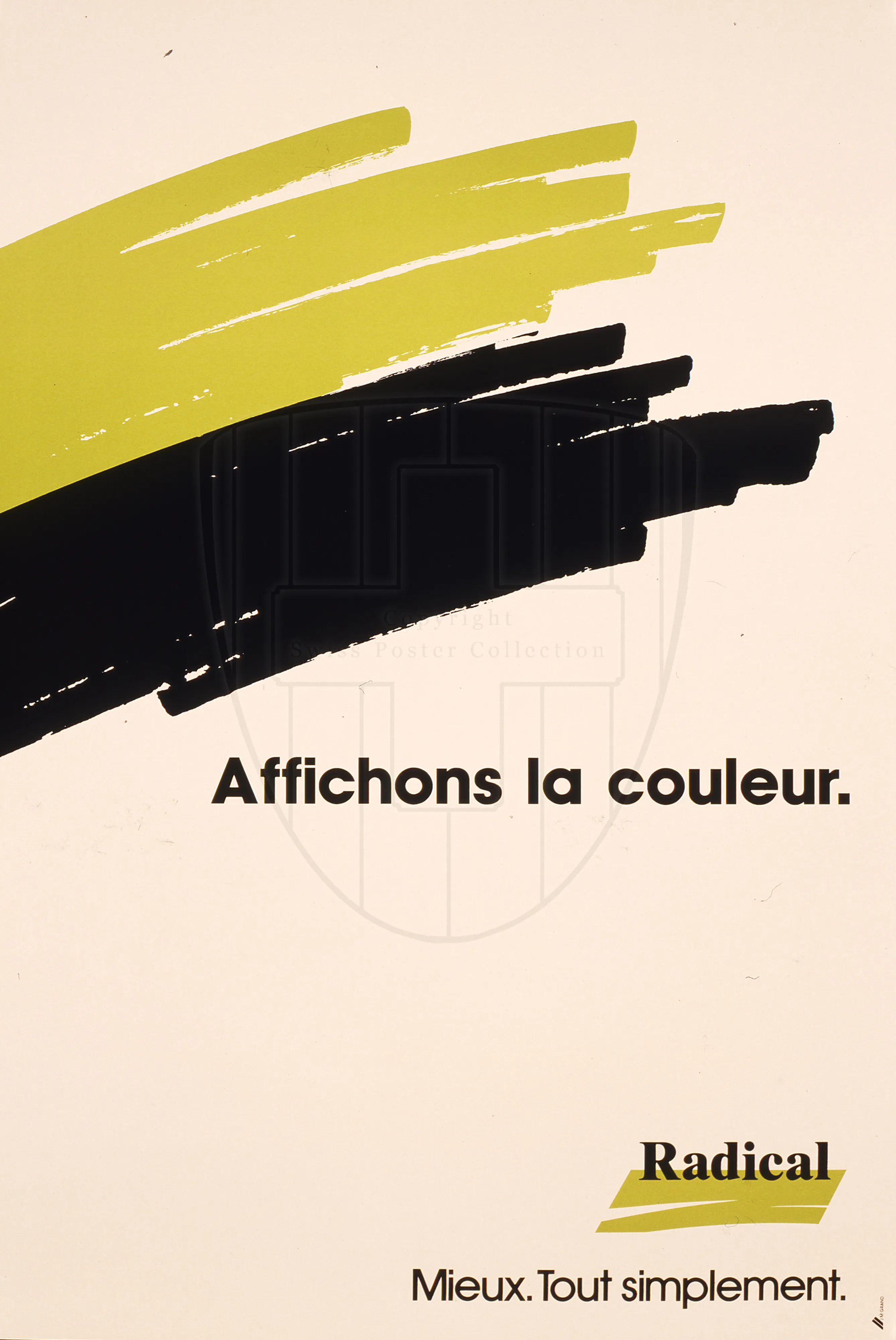 Affichons la couleur, radical