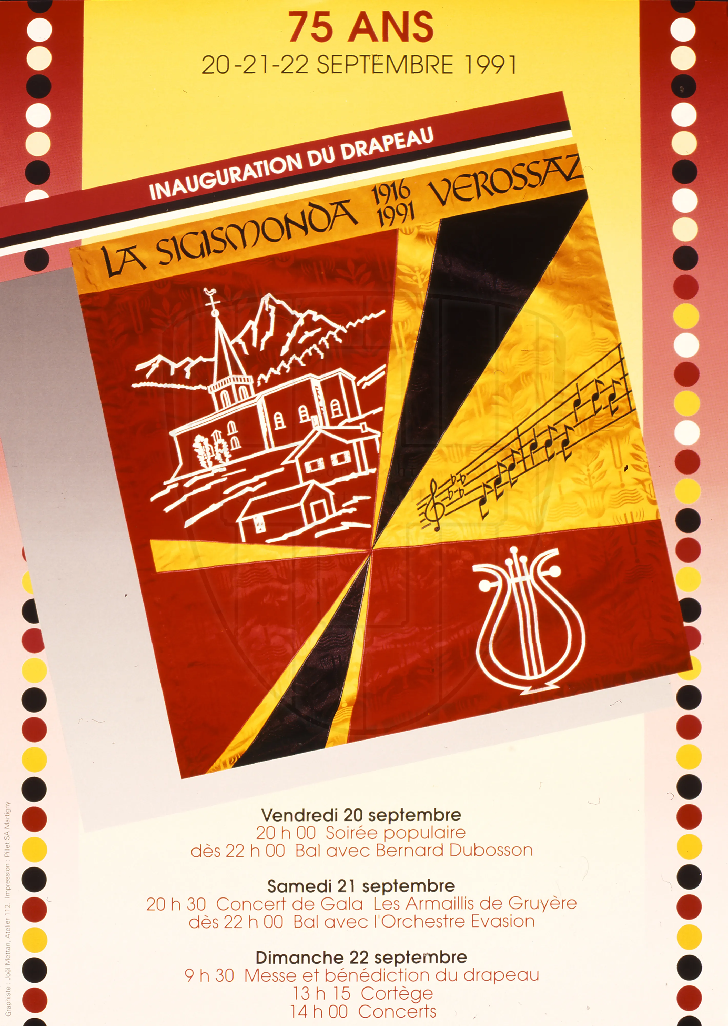 75 ans, 20-21-22 septembre 1991