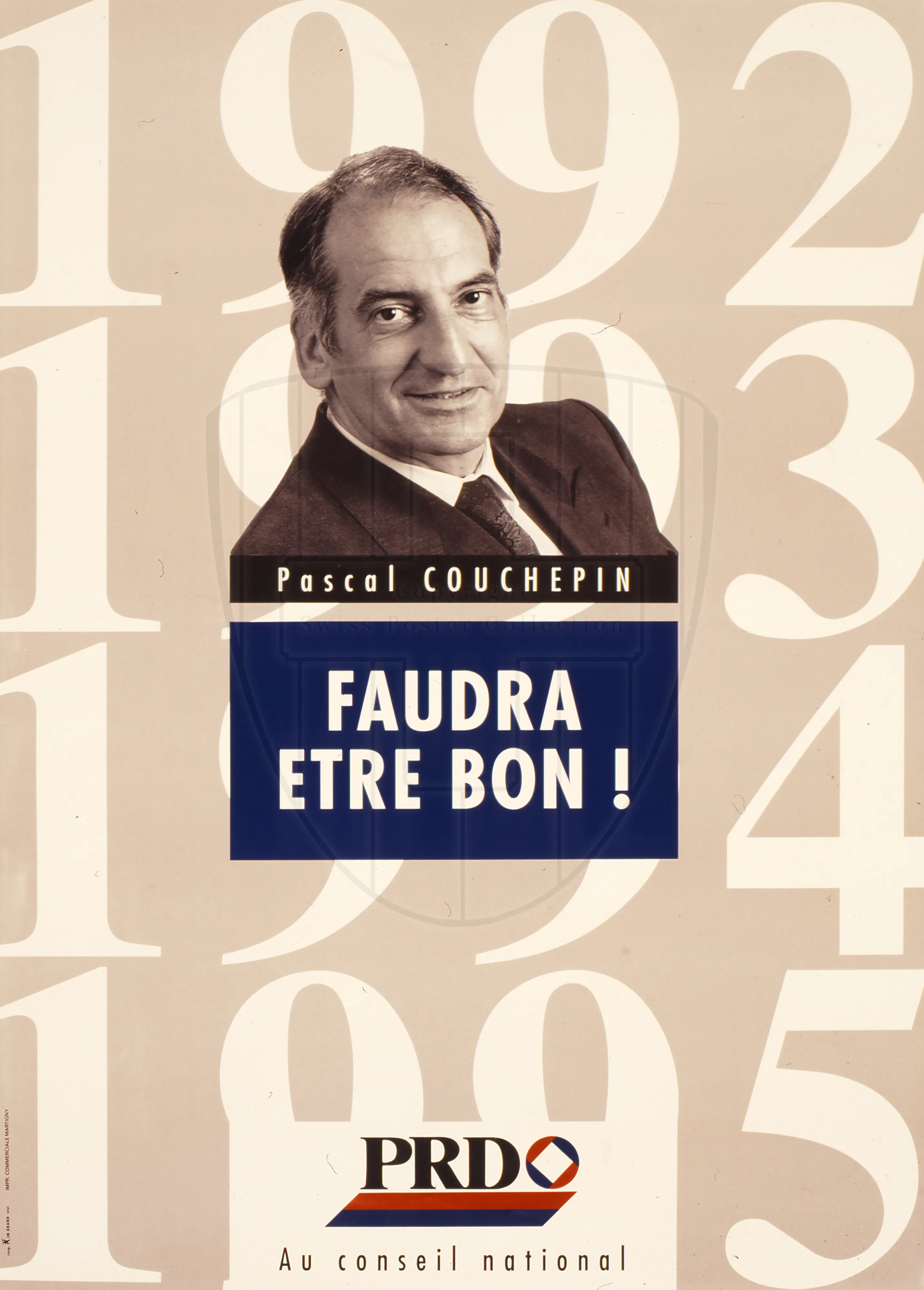 Pascal Couchepin, Faudra être bon!