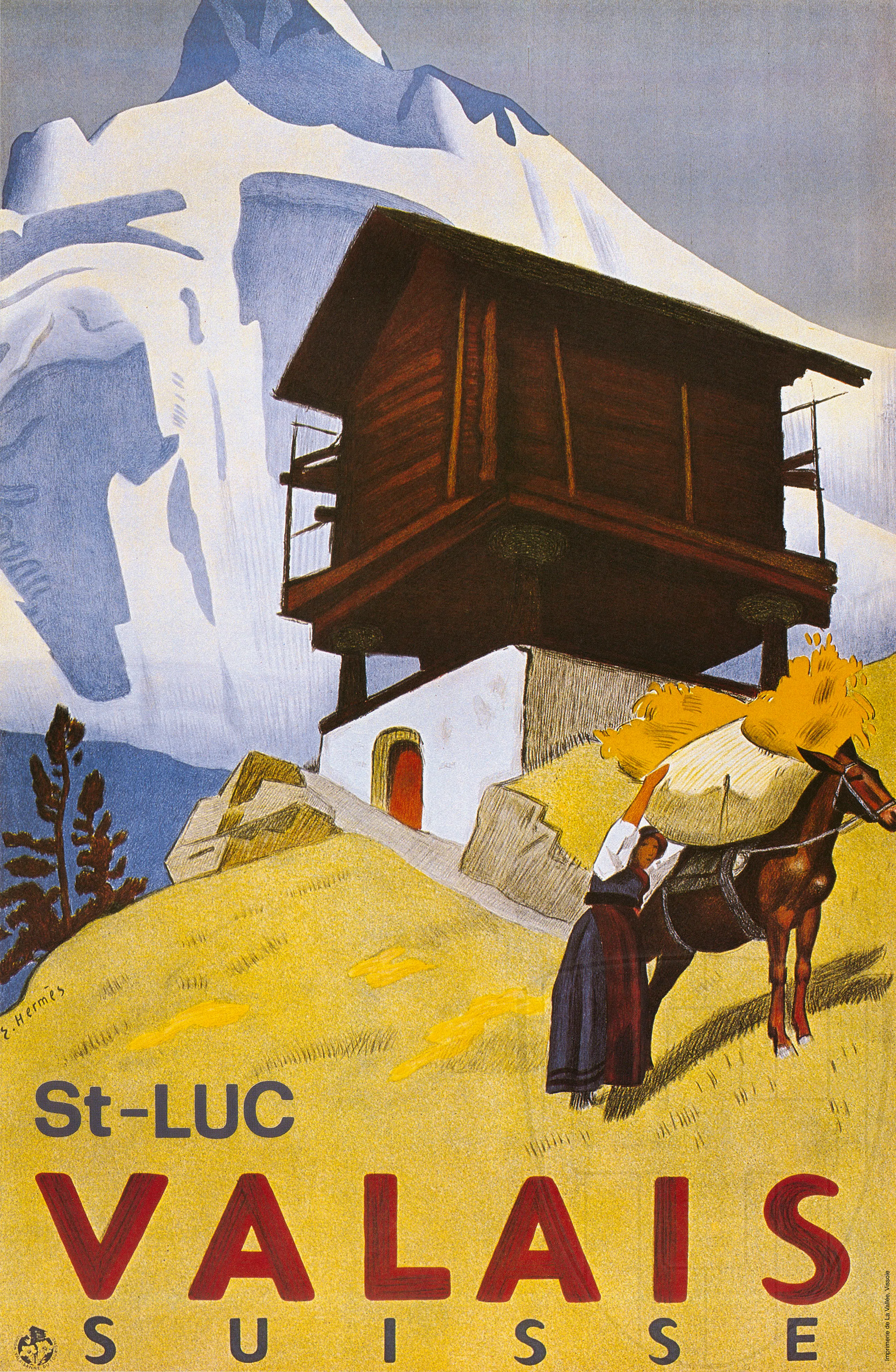 St-Luc. Valais. Suisse
