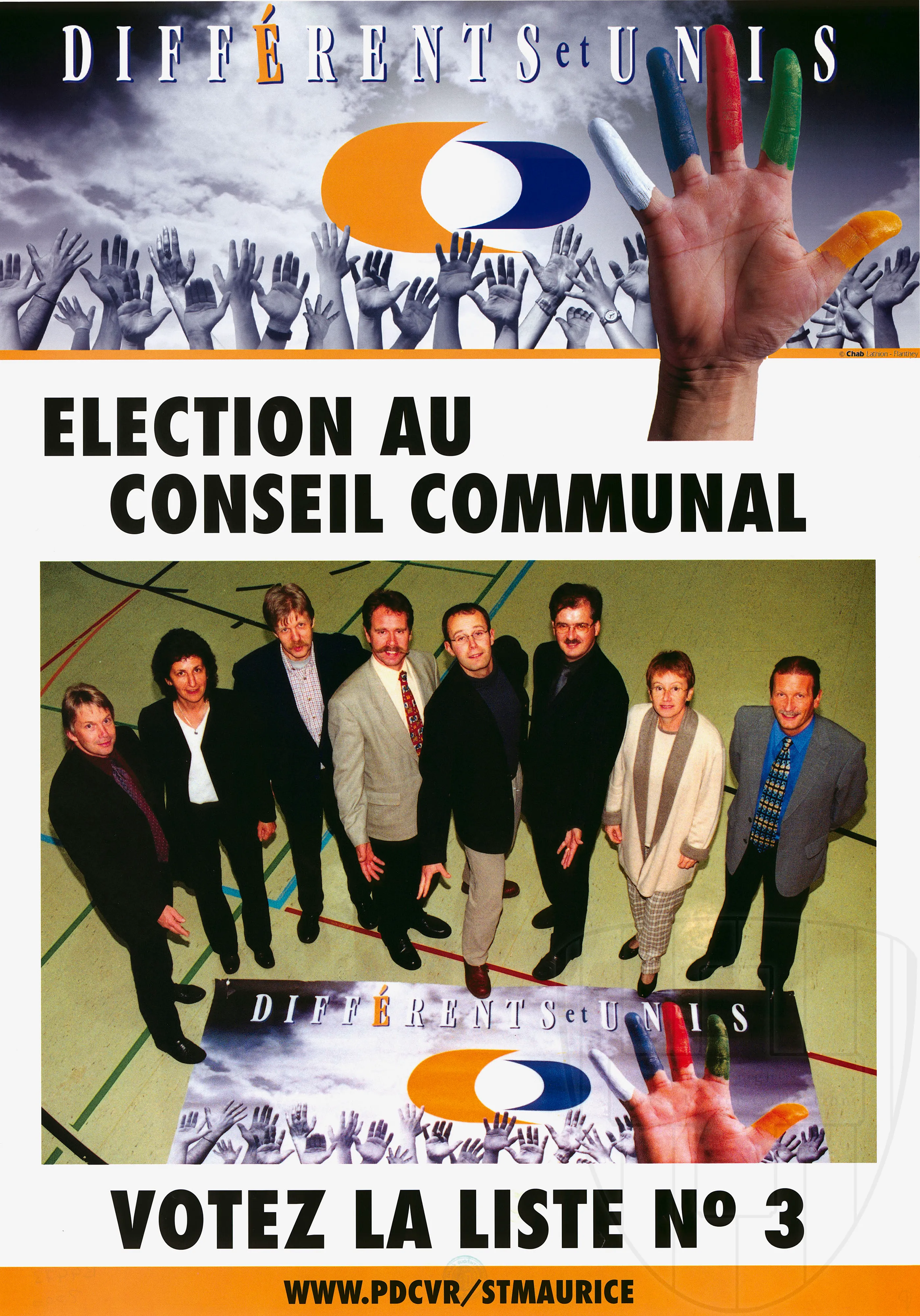 Différents et unis. Election au Conseil Communal