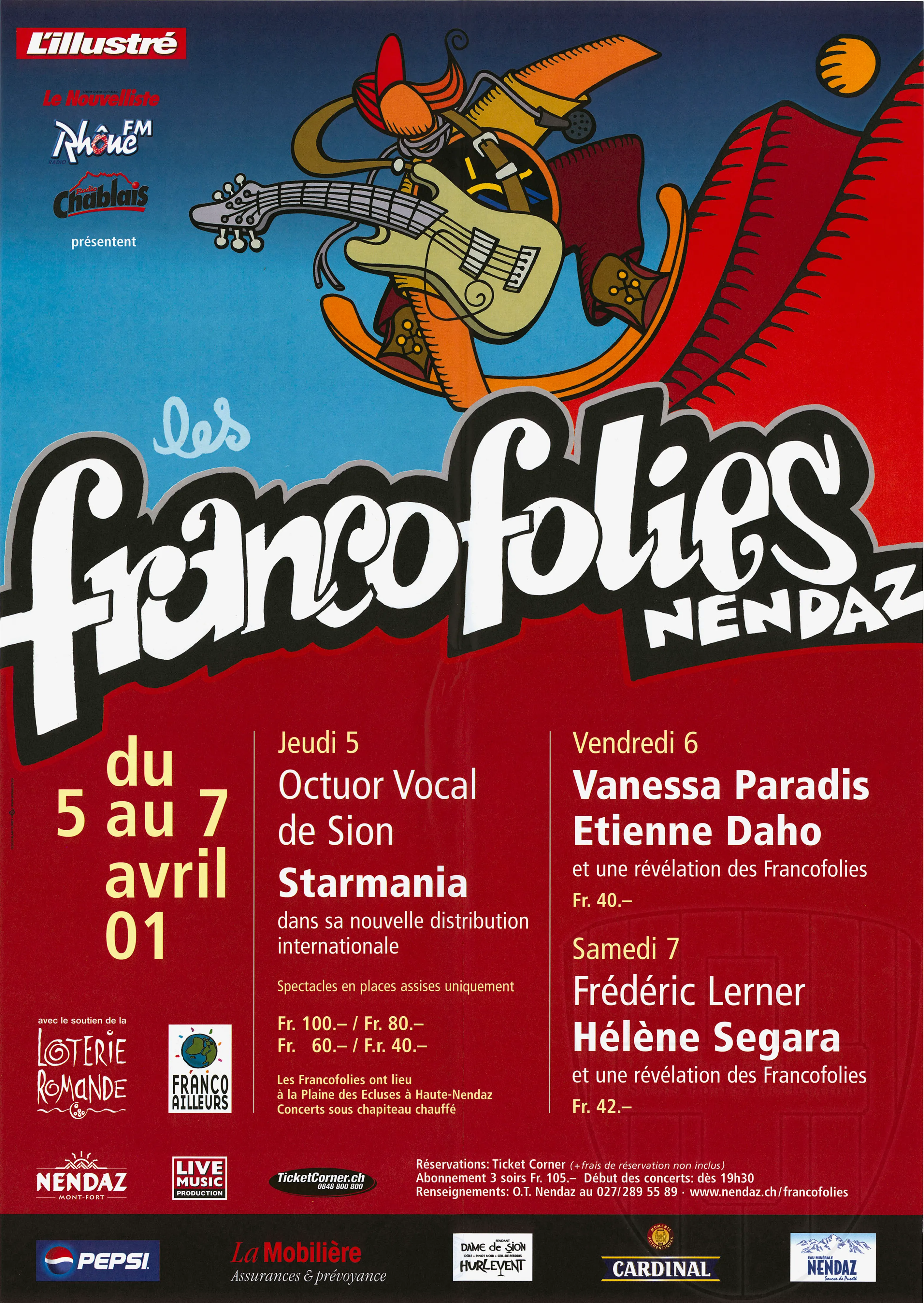 Les Francofolies. Nendaz