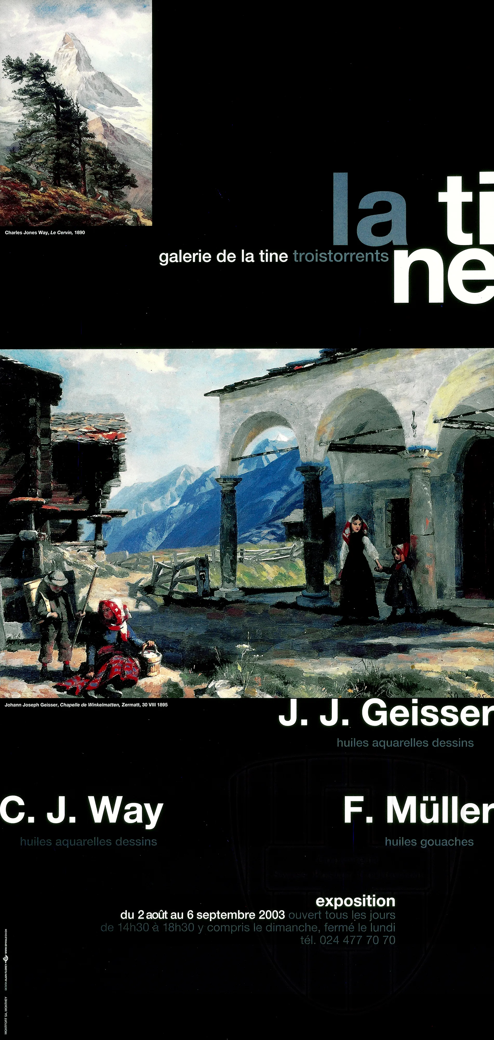La Tine. Geisser, Way, Müller