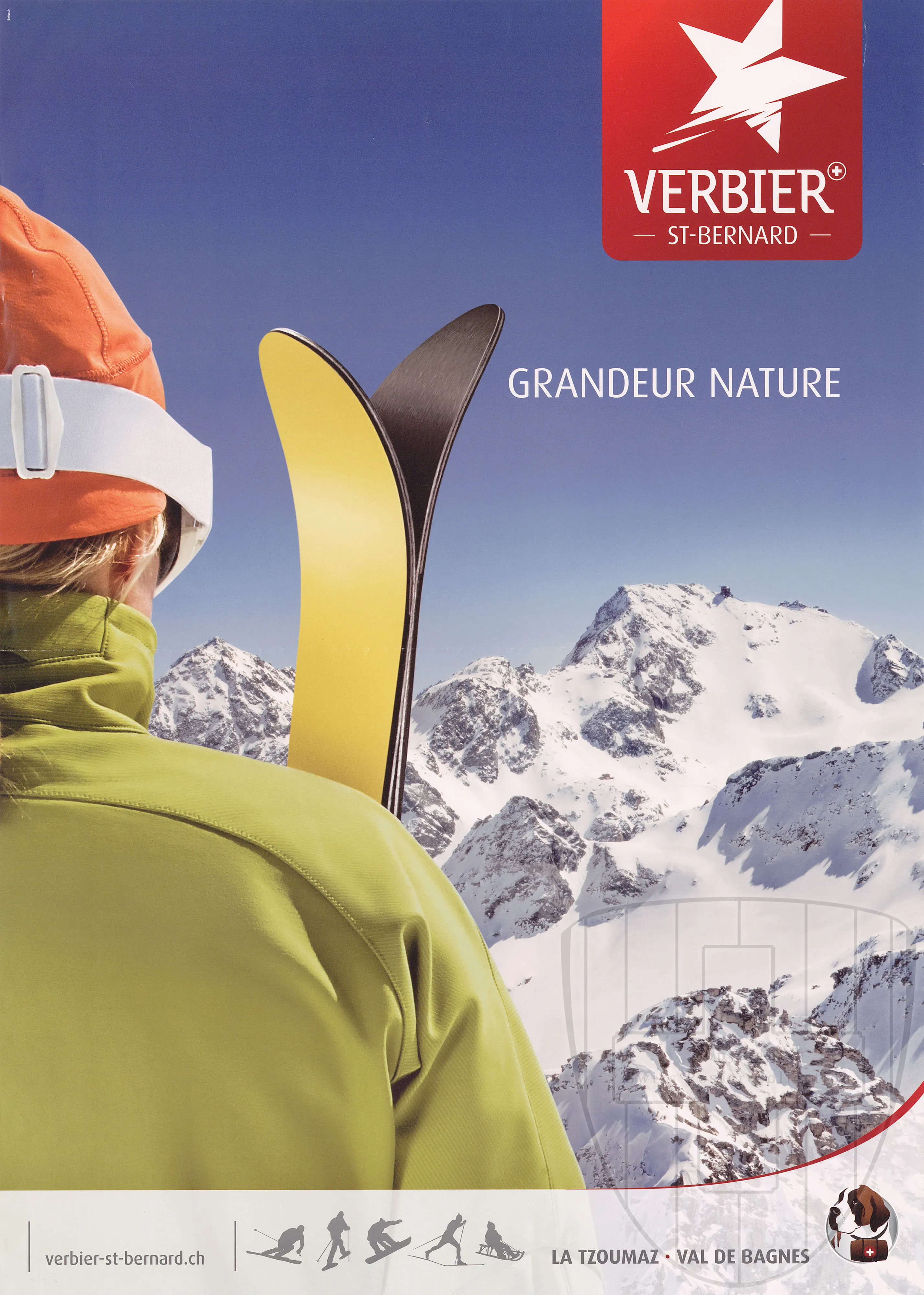 Verbier St-Bernard. Grandeur nature