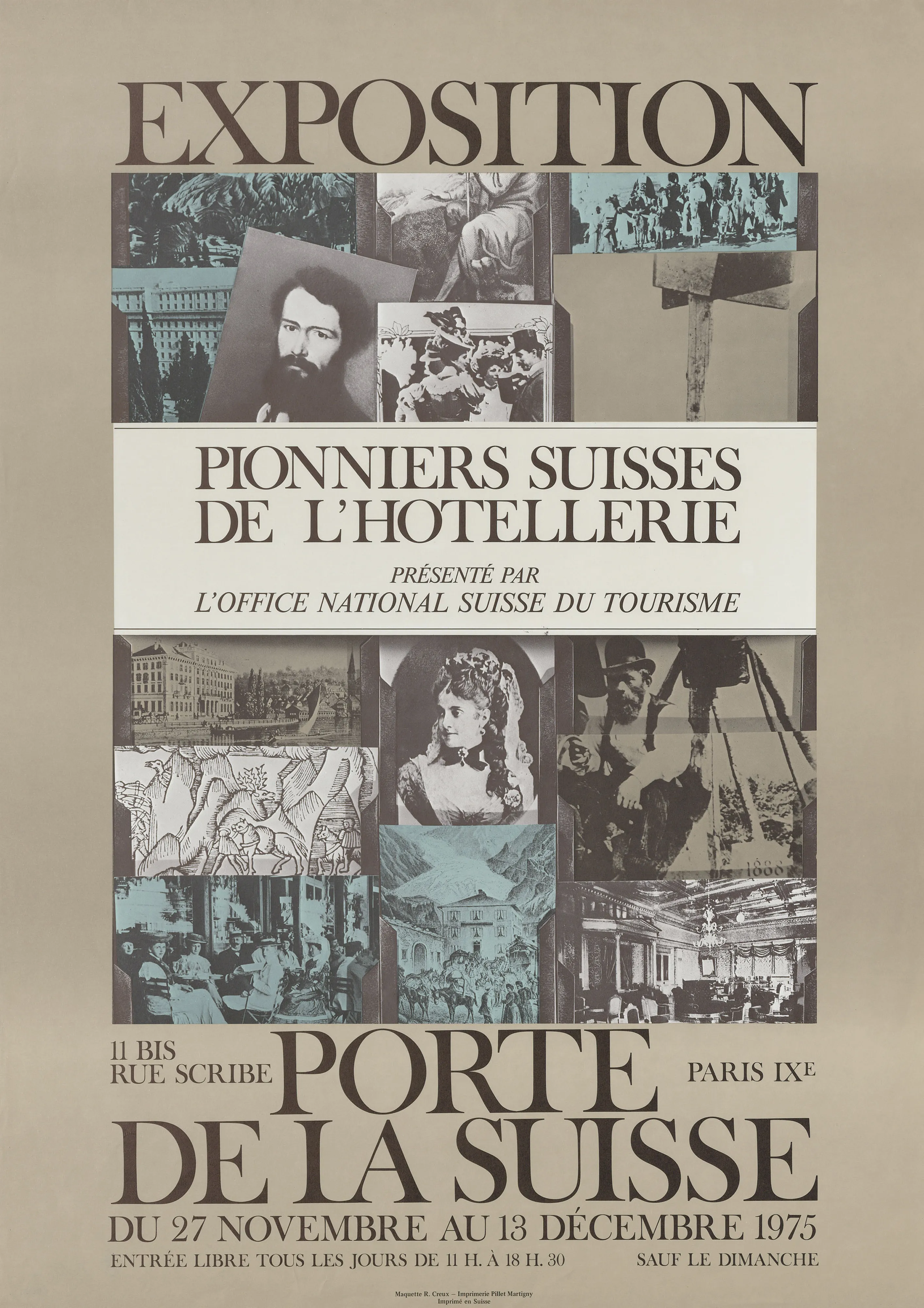 Exposition, Pionniers suisses