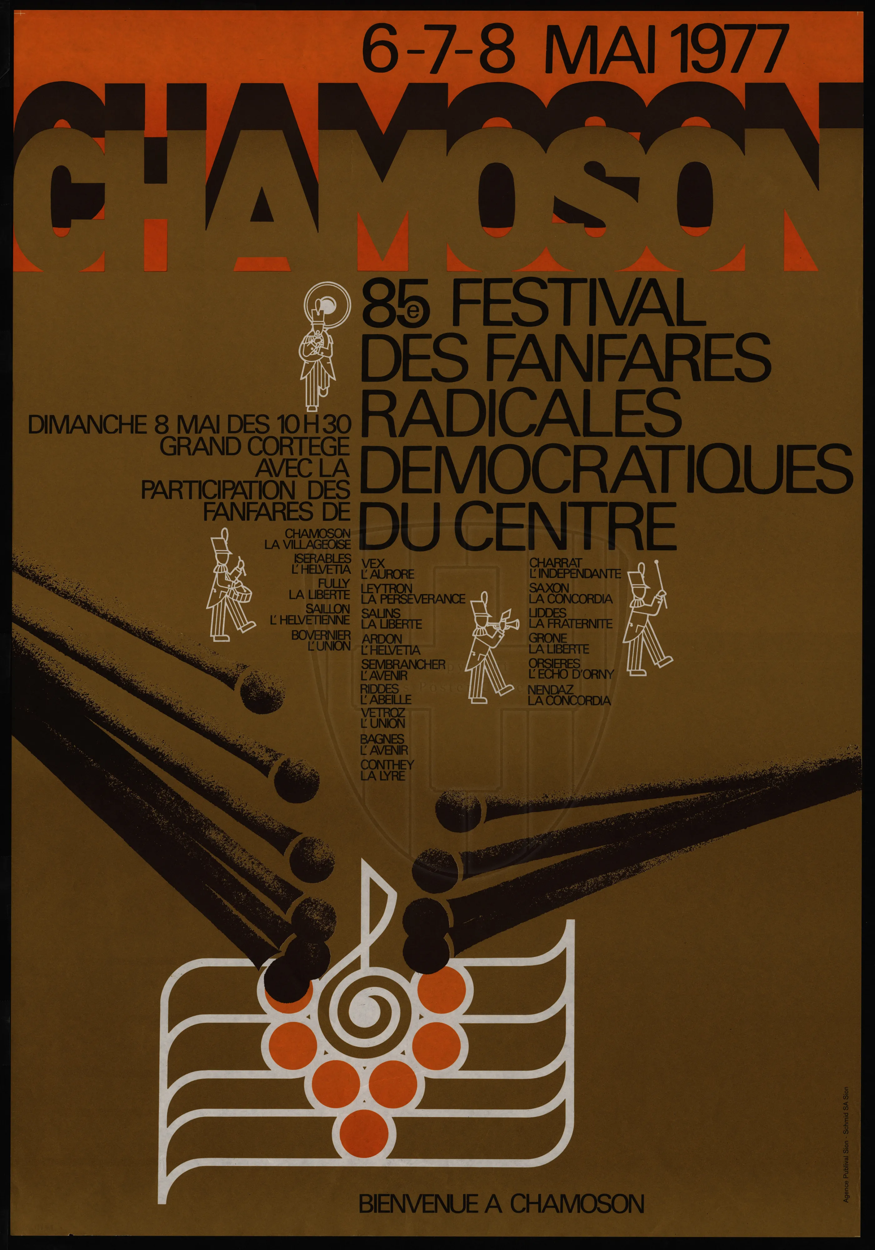 6-7-8 mai 1977, Chamoson