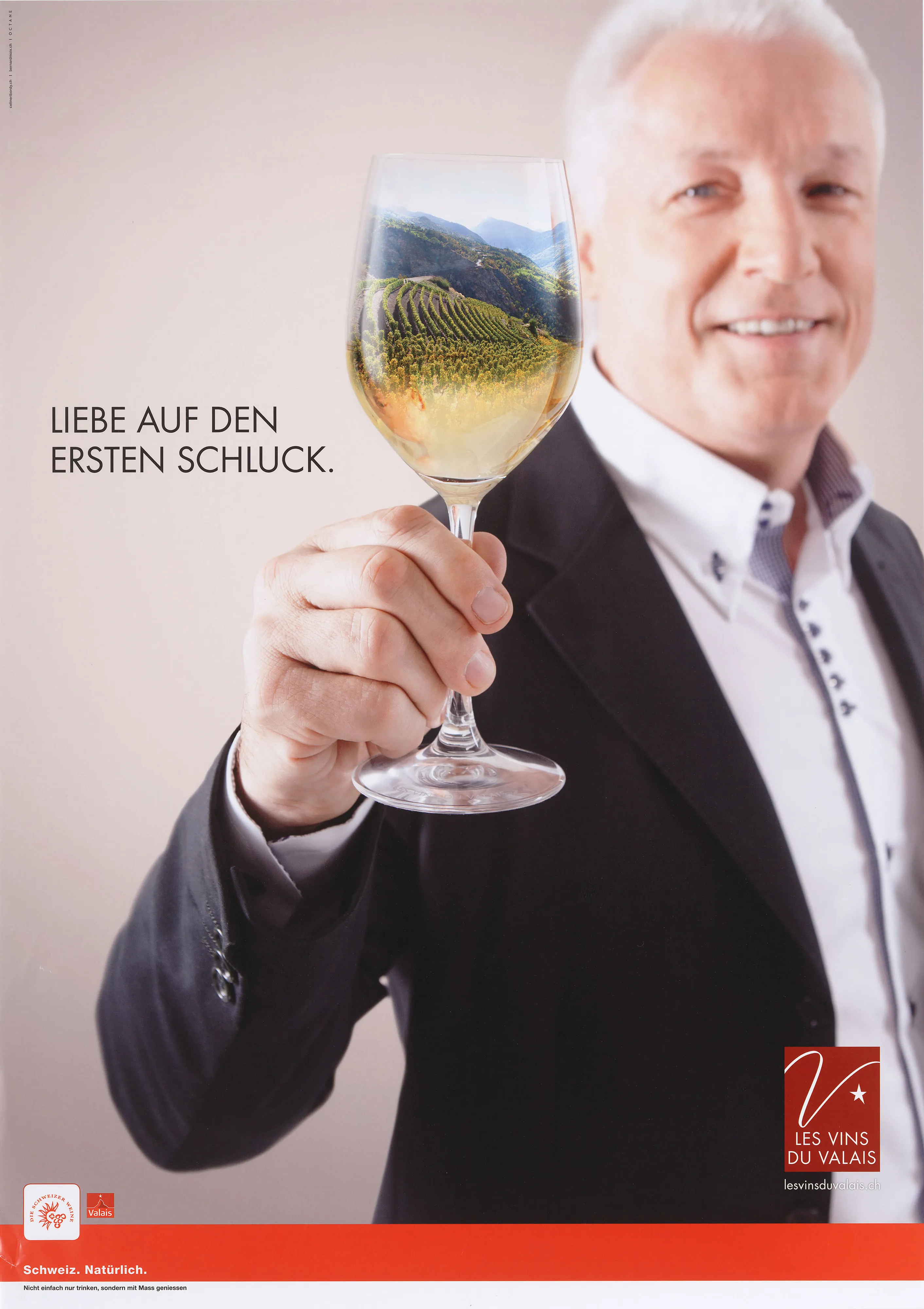 Les vins du Valais, Liebe auf den ersten Schluck.