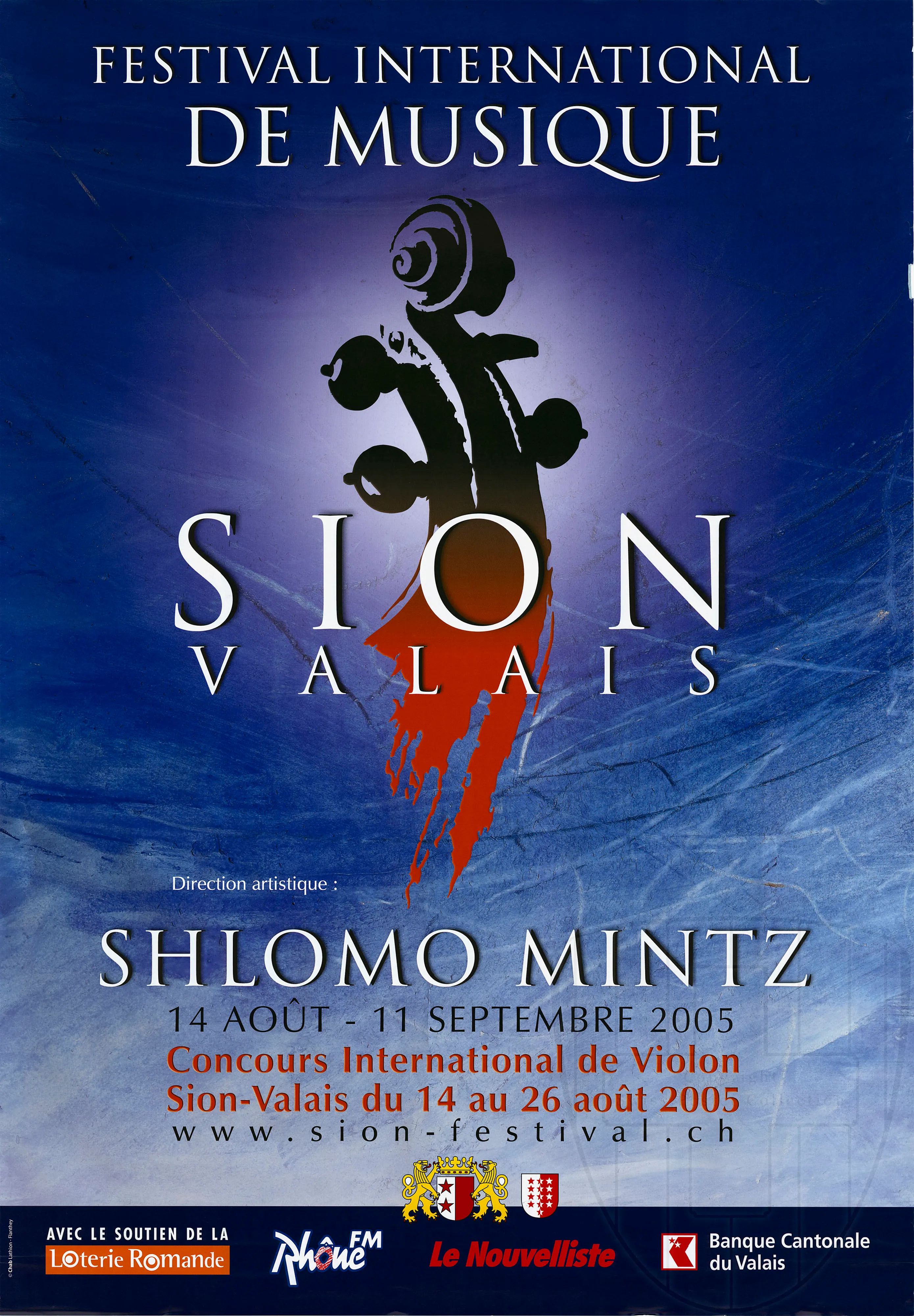 Festival international de musique. Sion Valais