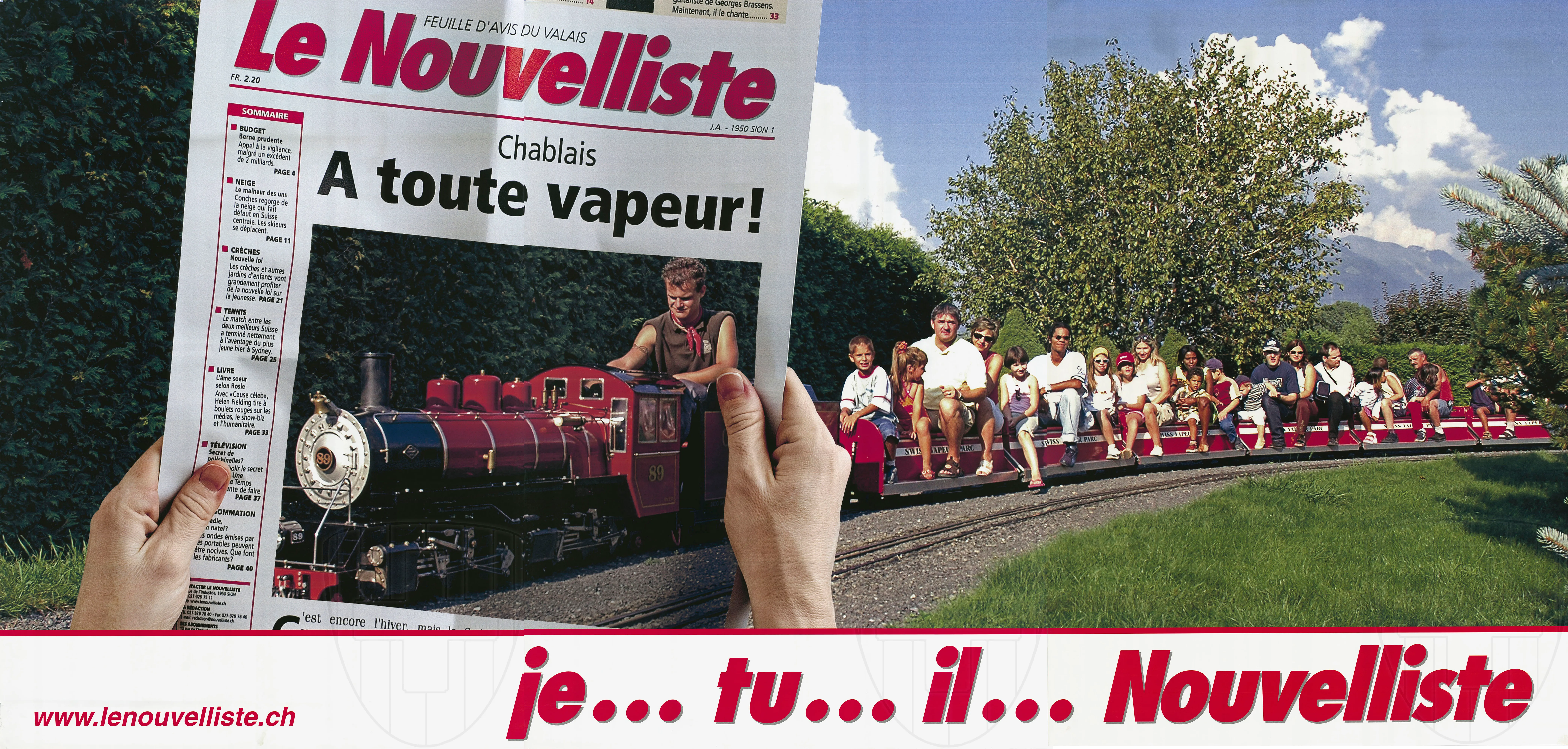 Je… tu… il… Nouvelliste