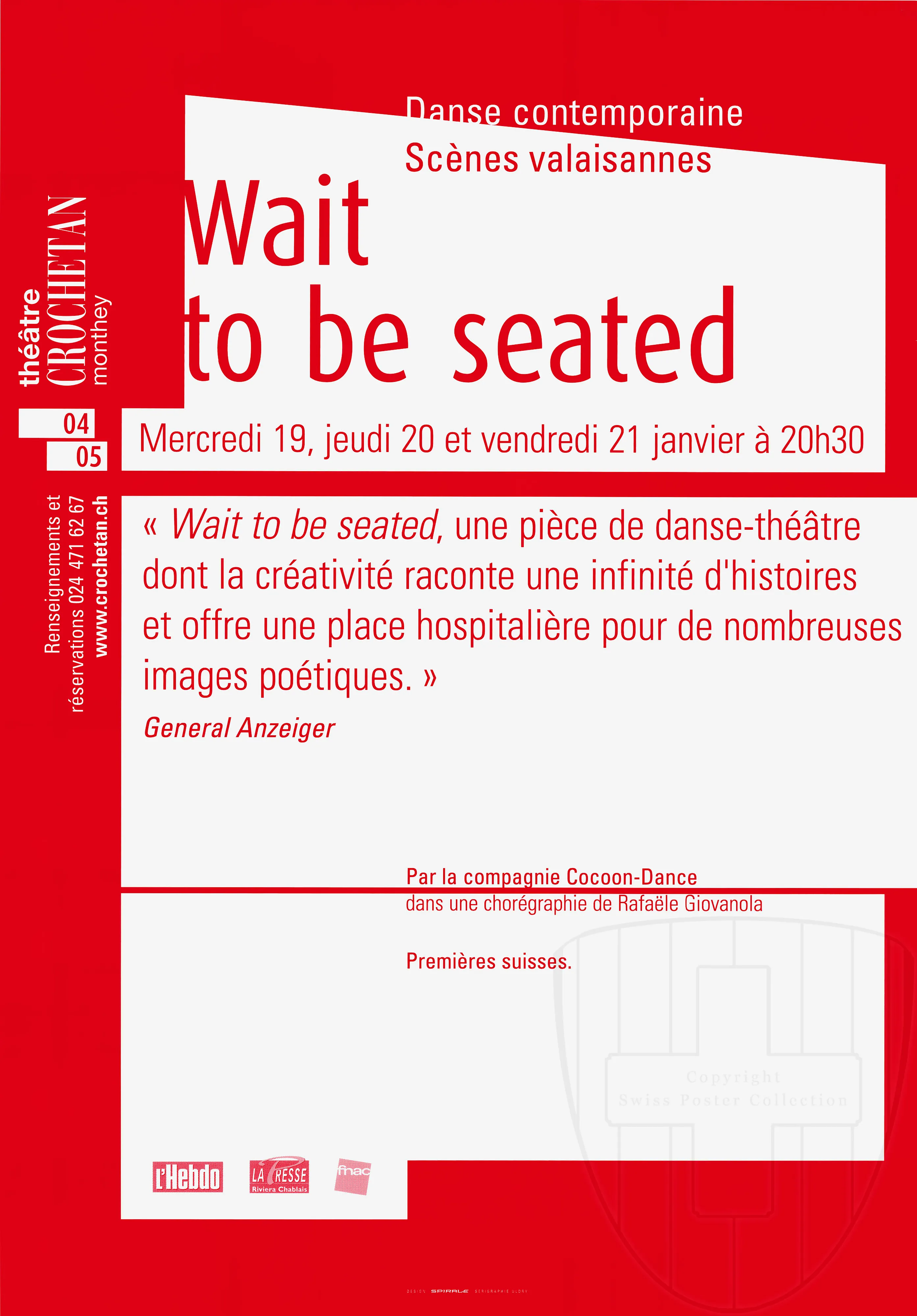Wait to be seated