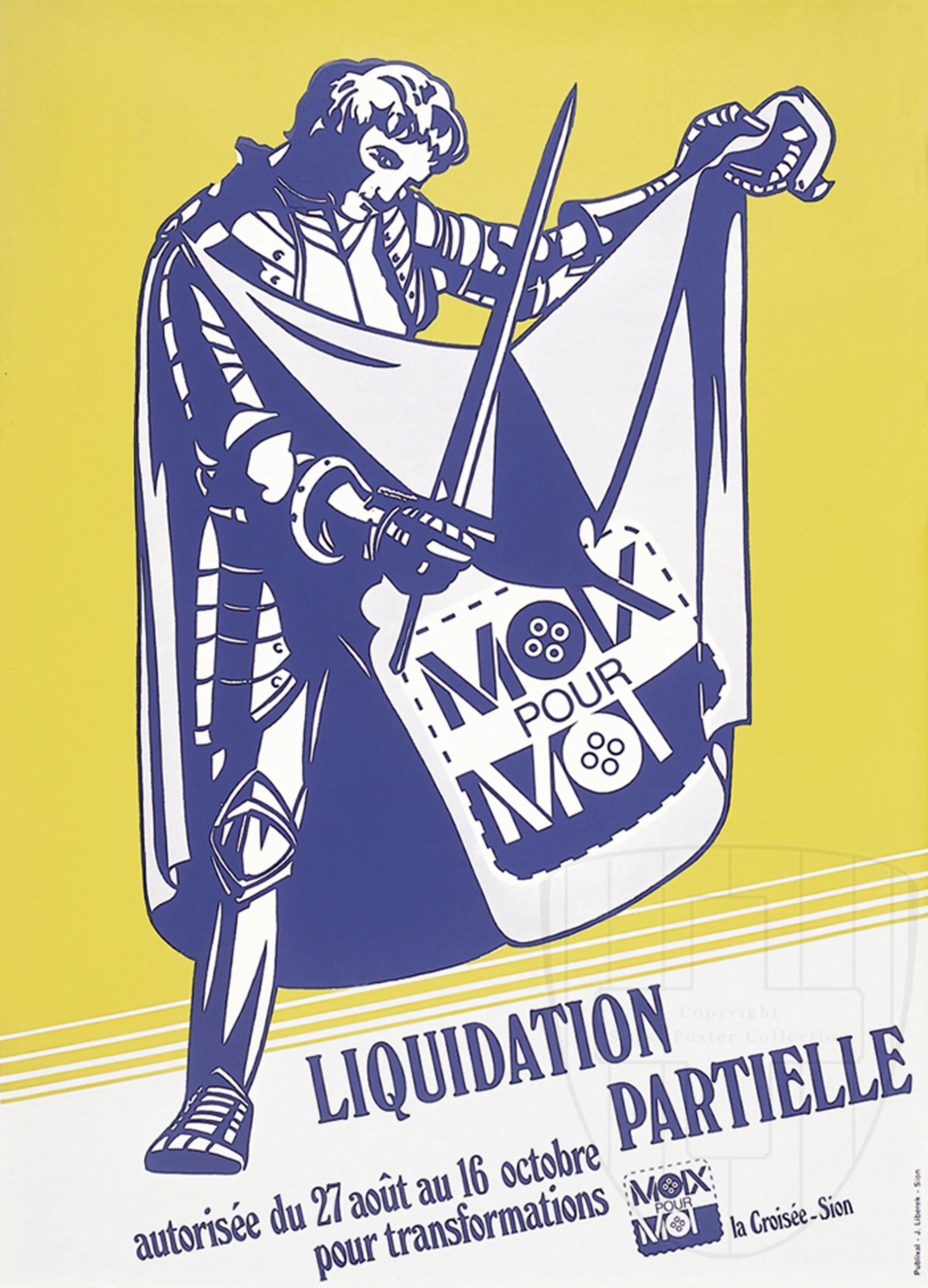 Moix pour moi, liquidation partielle du 27 août au 16 octobre pour transformations