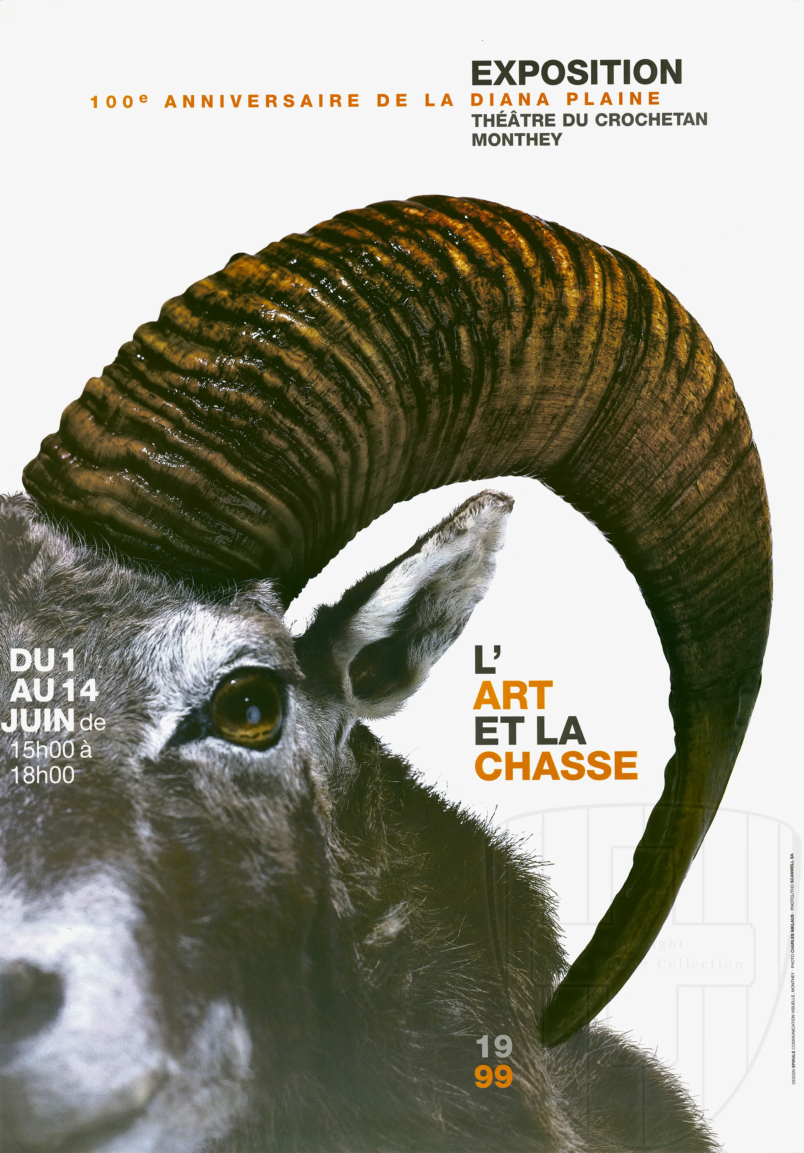 L’art et la chasse, 100e anniversaire de la Diana Plaine