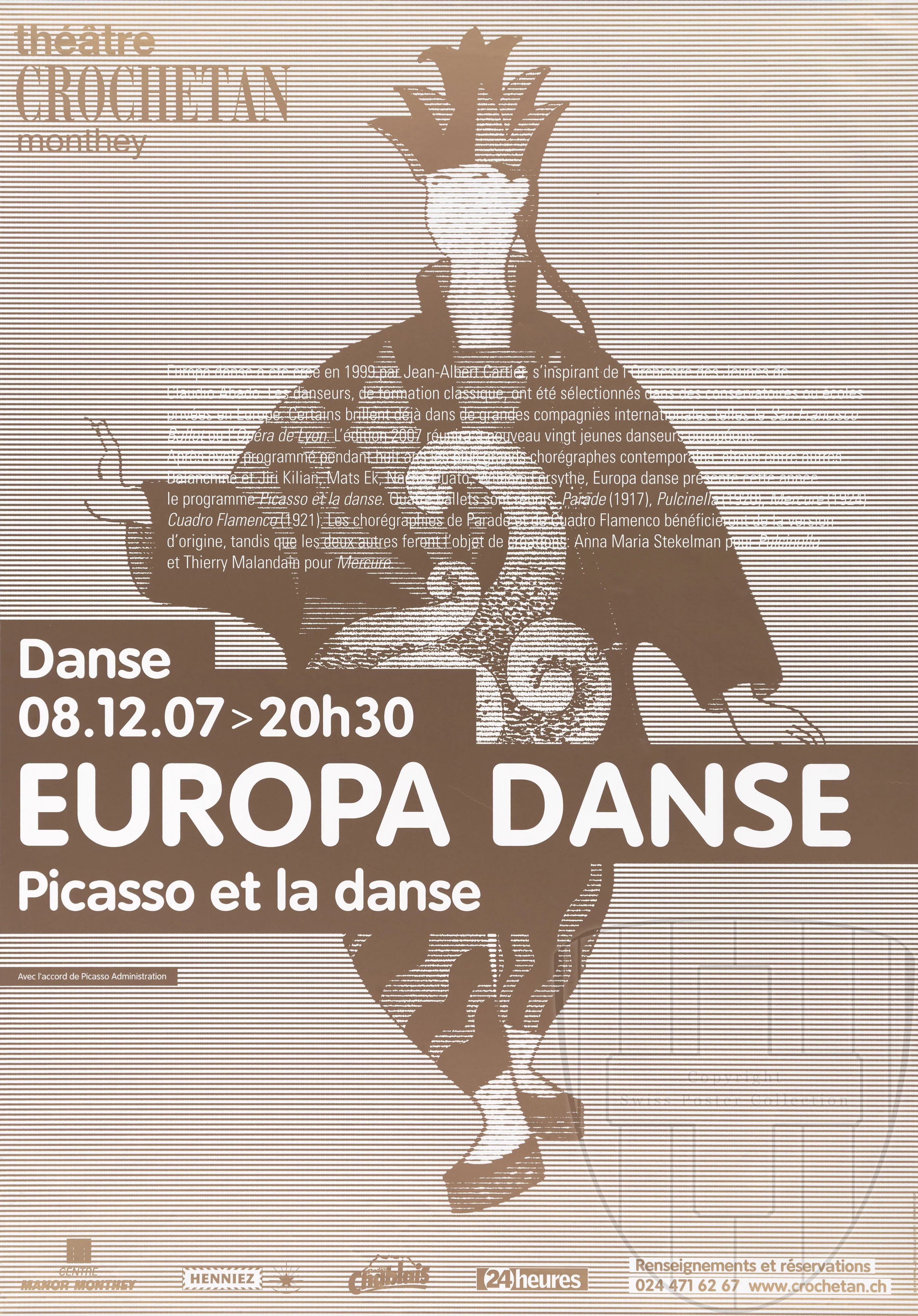 Europa danse. Picasso et la danse