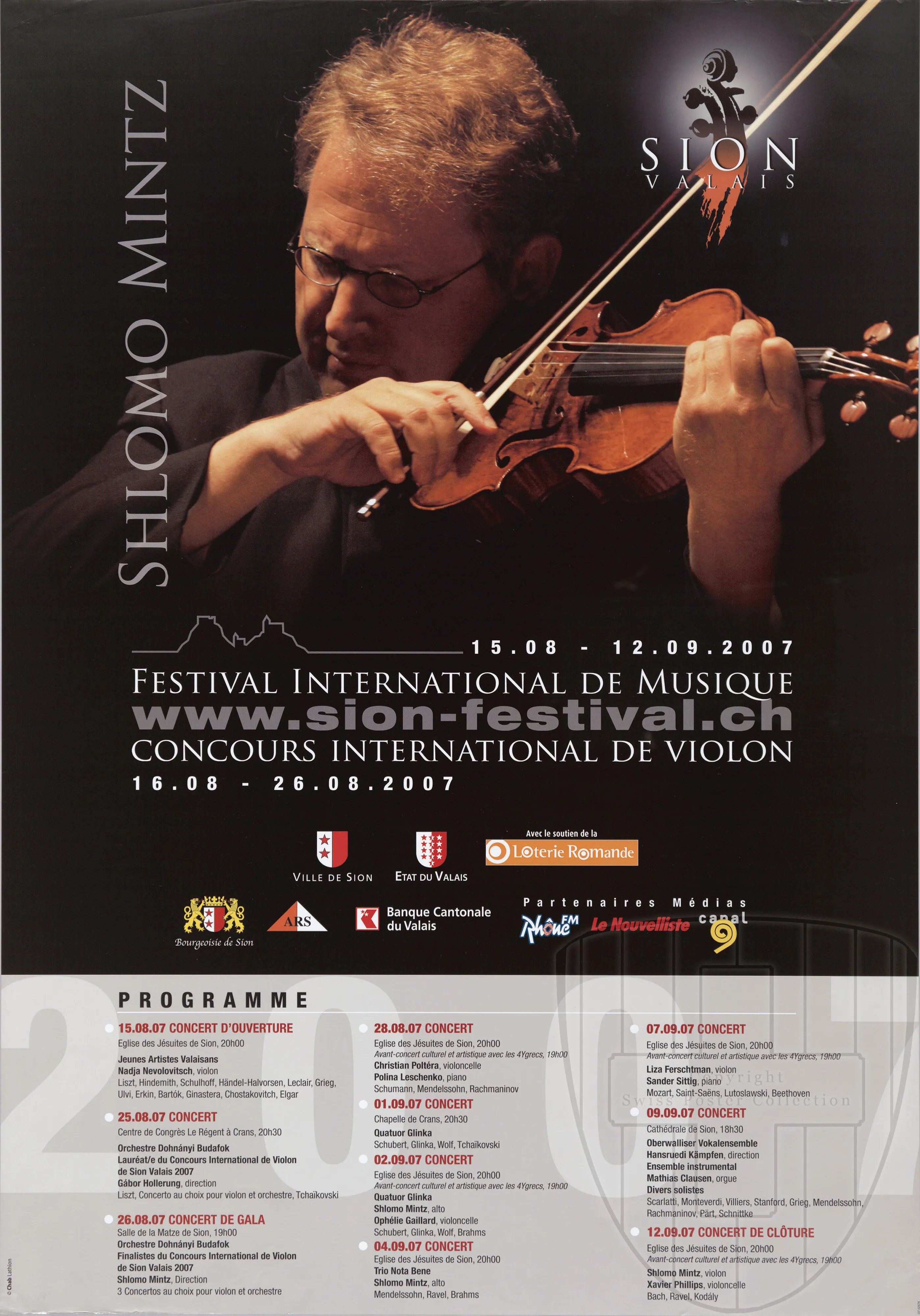 Shlomo Mintz. Festival international de musique