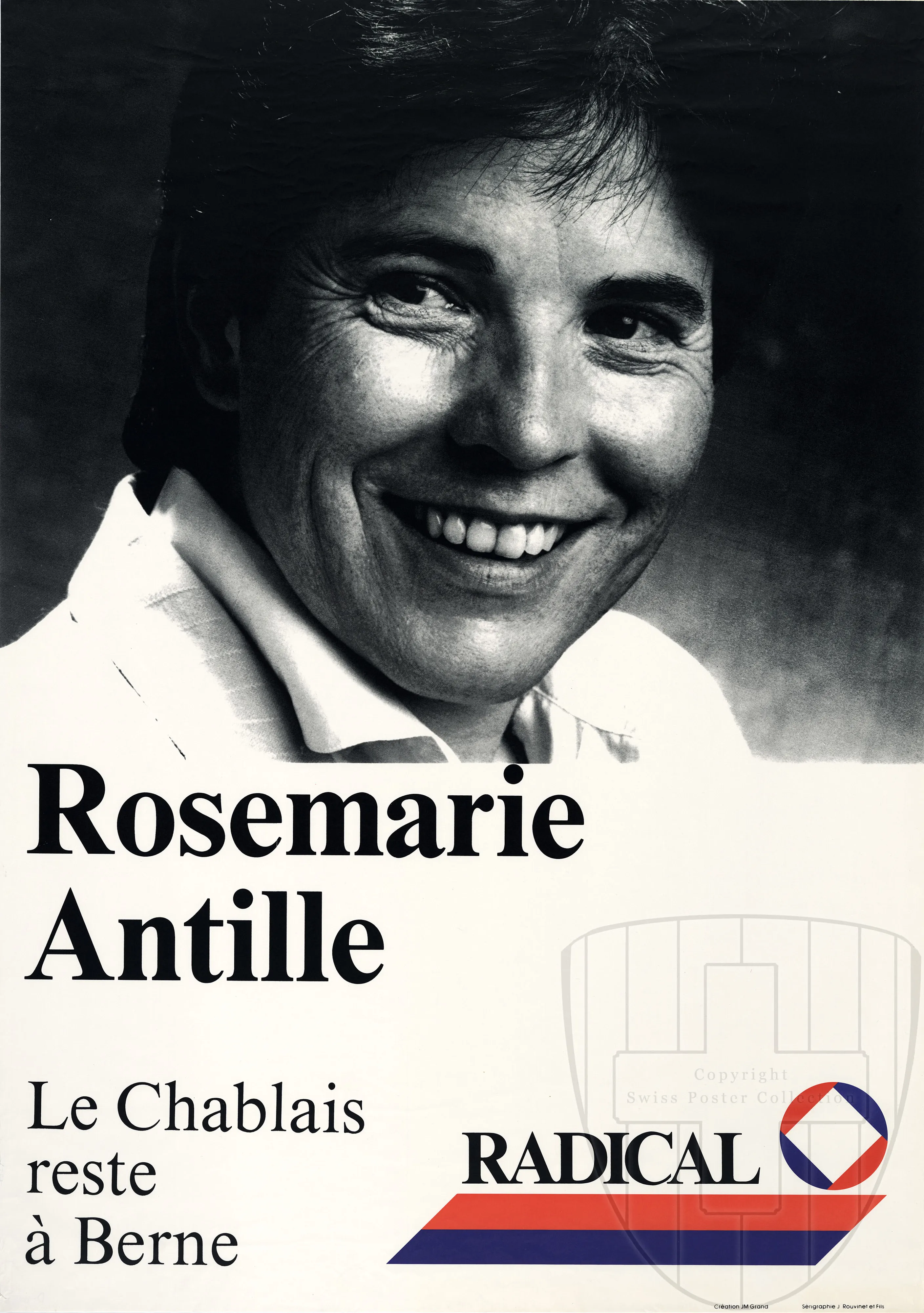 Le Chablais reste à Berne, Rosemarie Antille