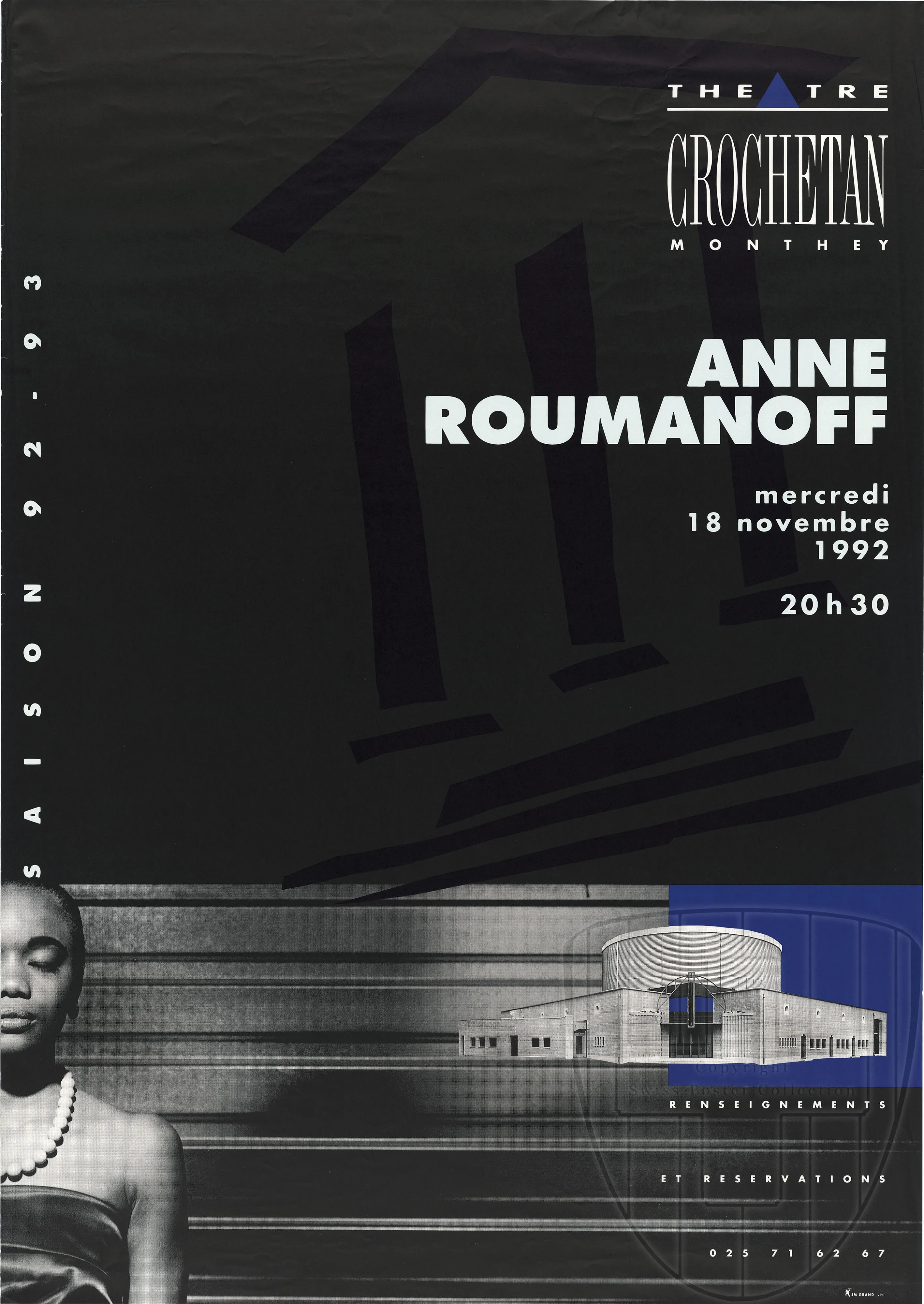 Anne Roumanoff, Théâtre Crochetan