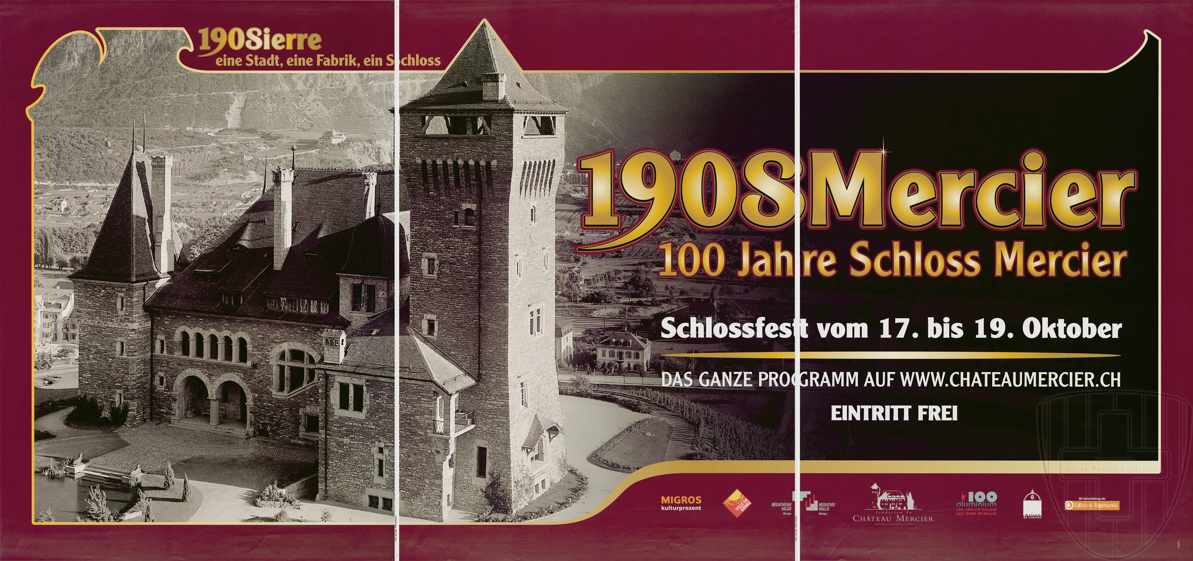 1908 Mercier. 100 Jahre Schloss Mercier