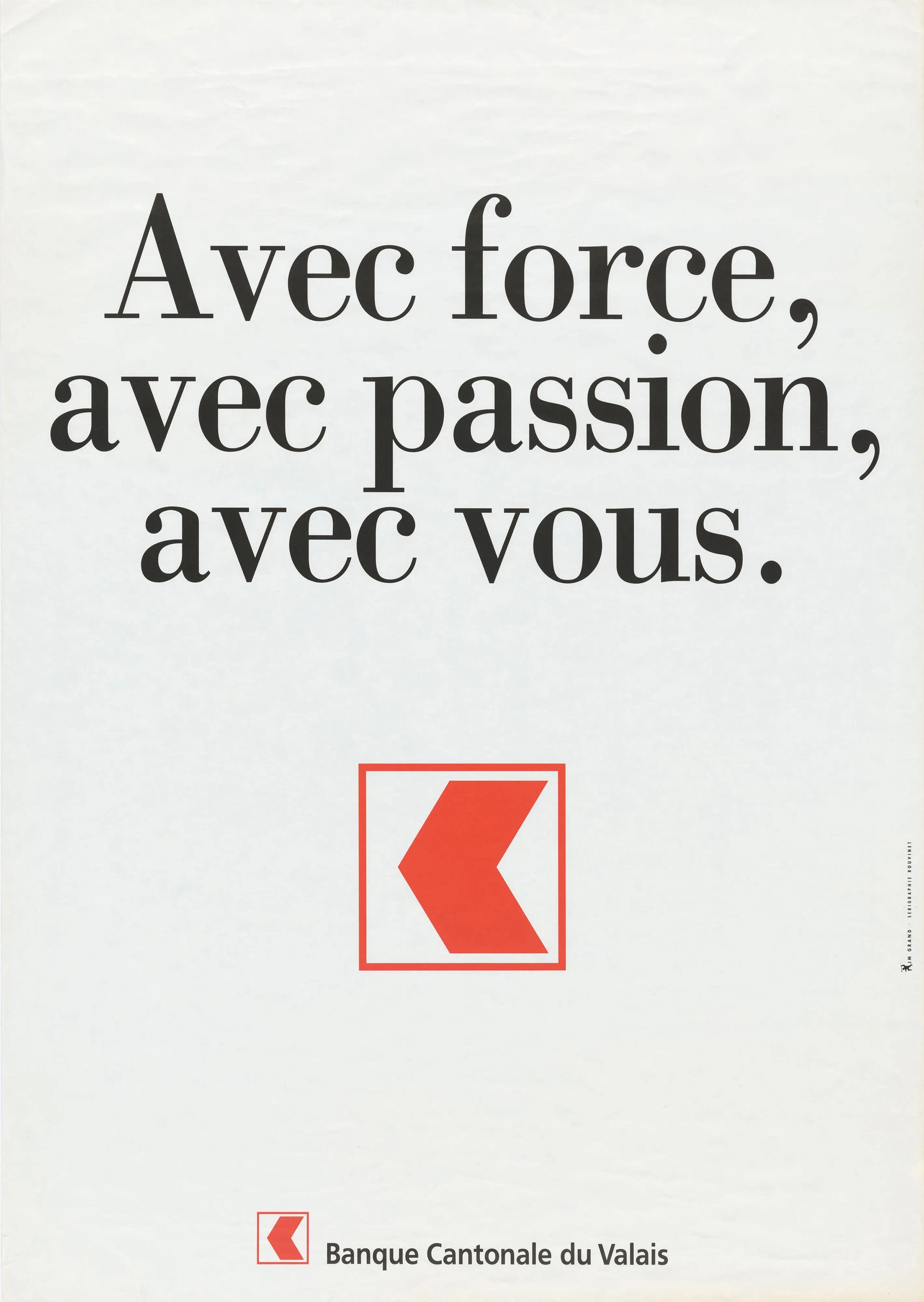 Avec force, avec passion