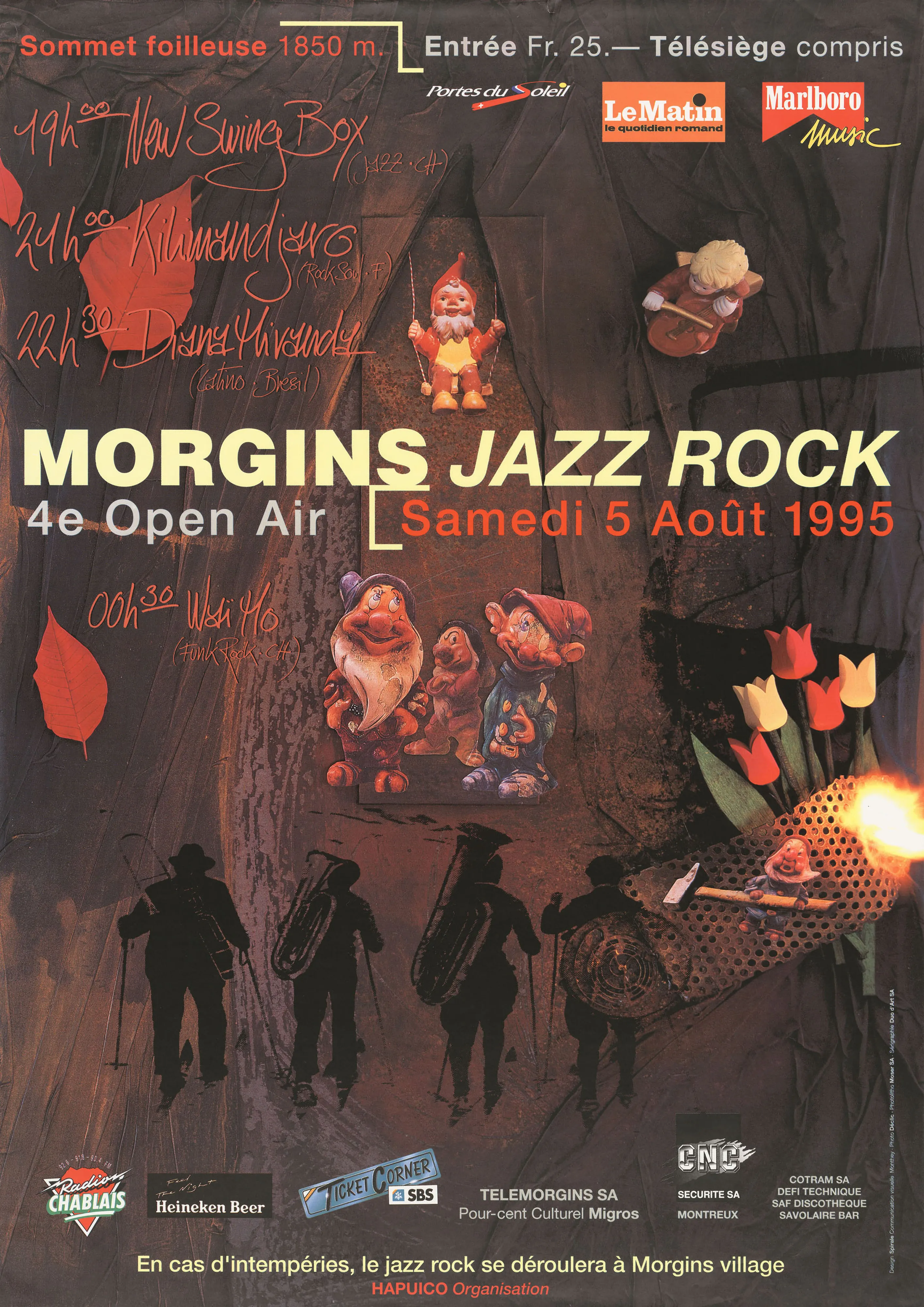 Morgins Jazz Rock, 4e Open Air