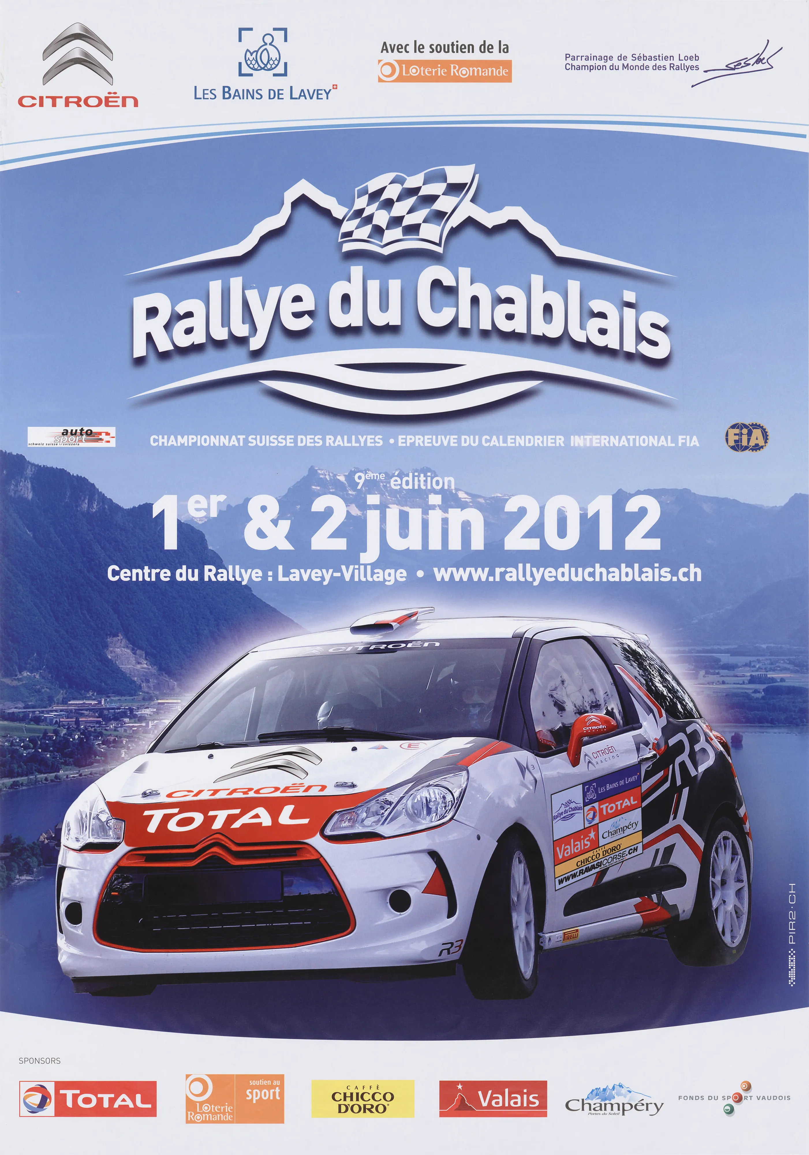 9ème édition Rallye du Chablais, Championnat suisse des rallyes
