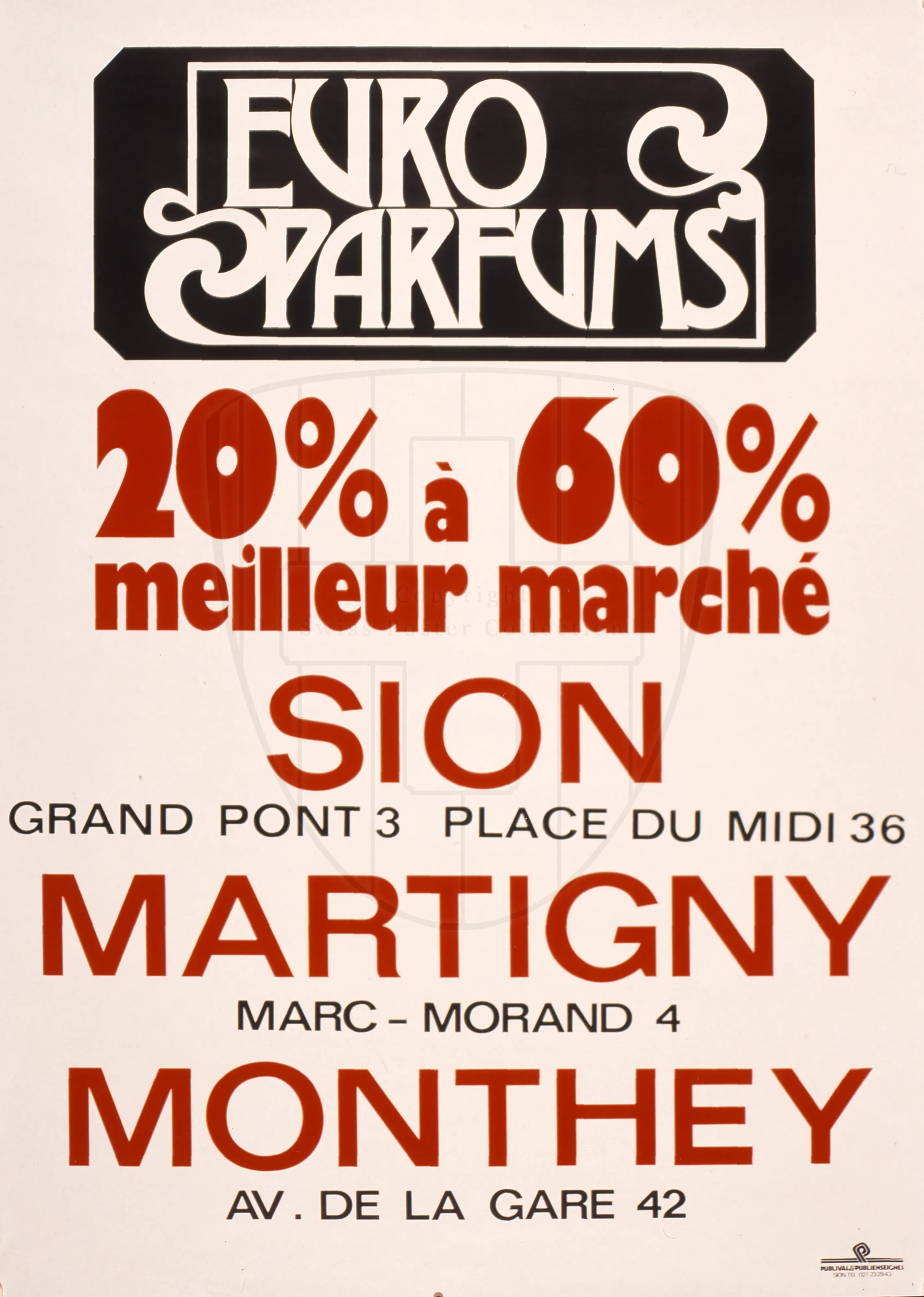 Euro, Parfums