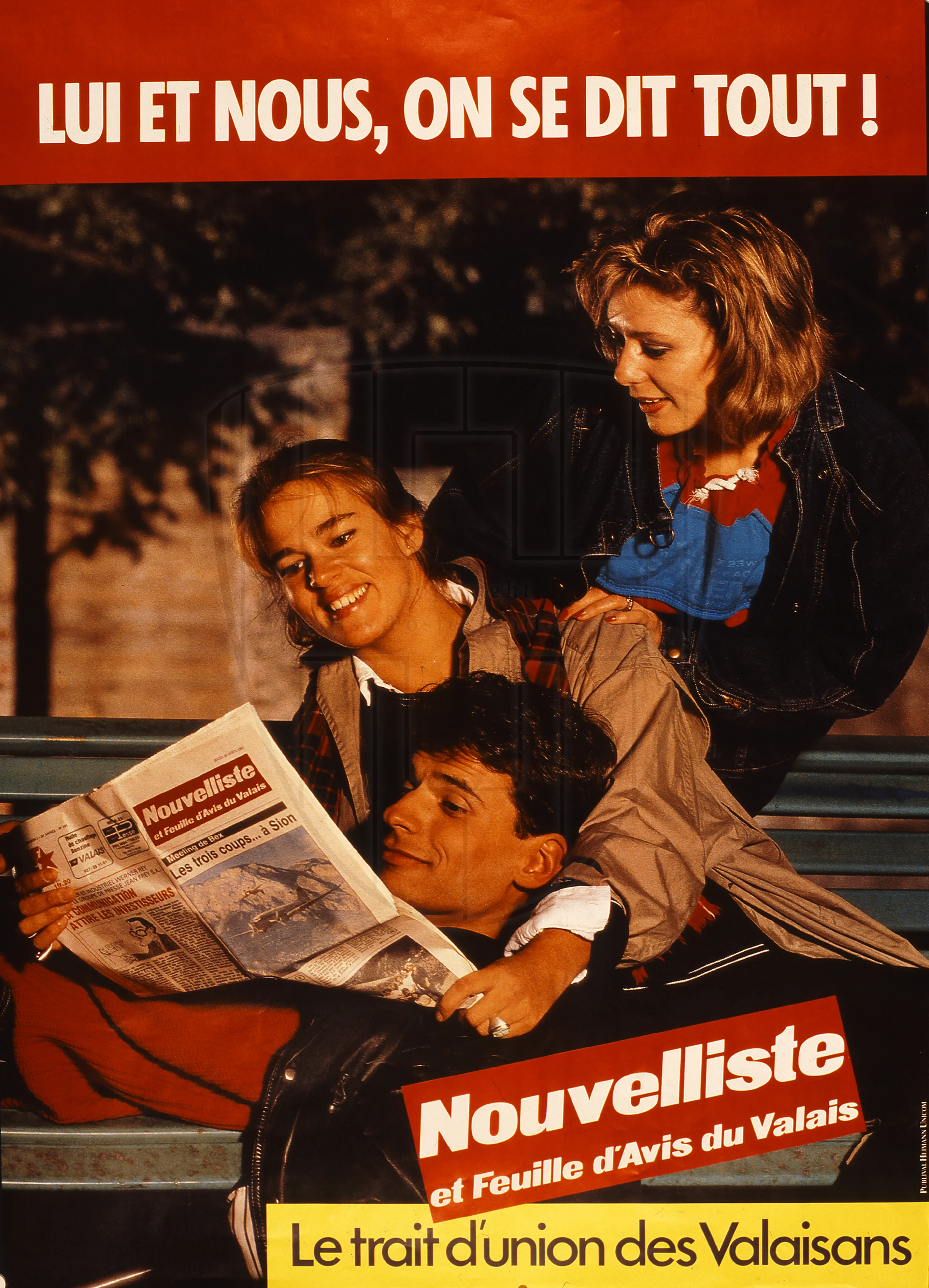 Lui et nous, on se dit tout!