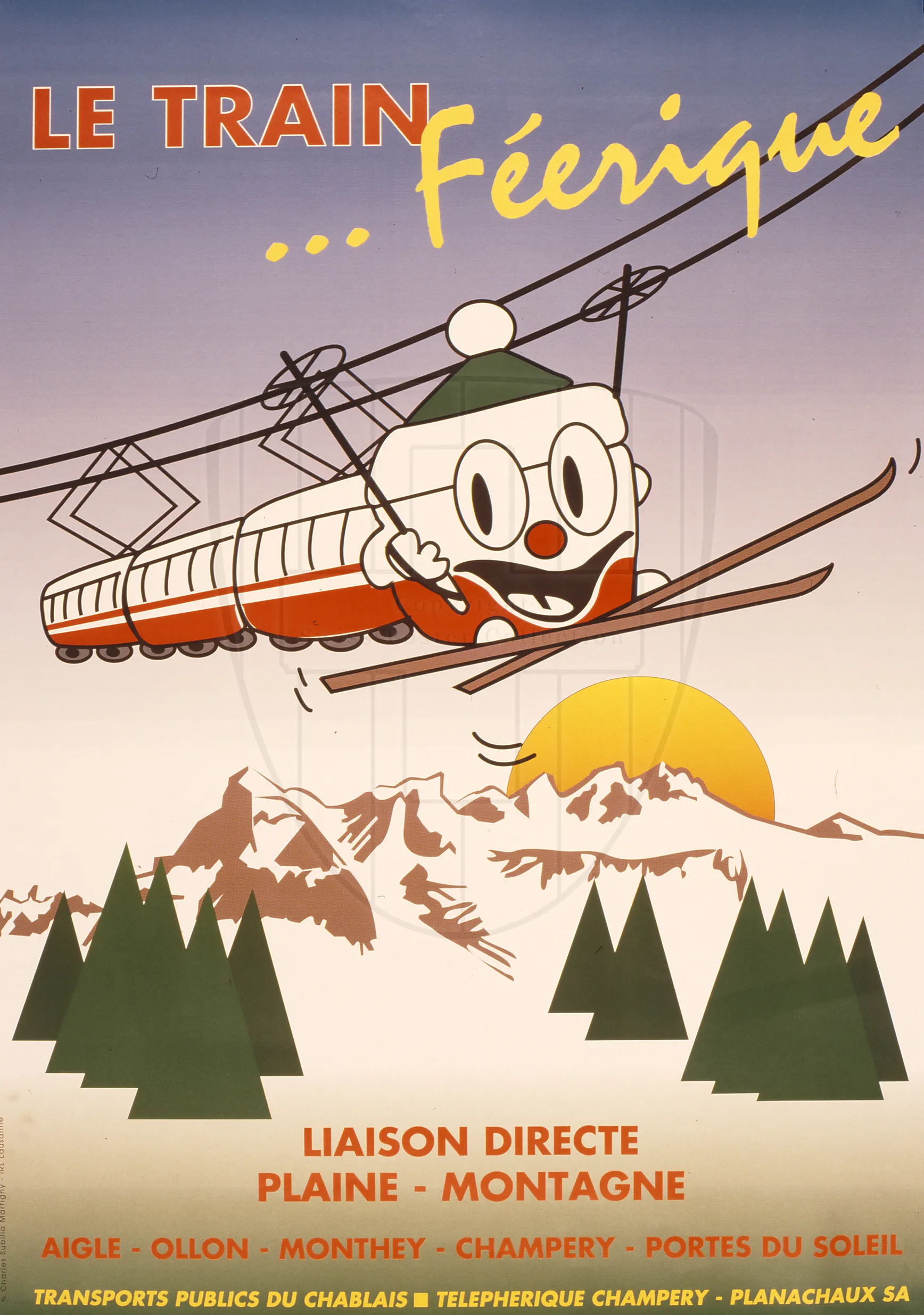Le train féerique, Liaison directe plaine – montagne