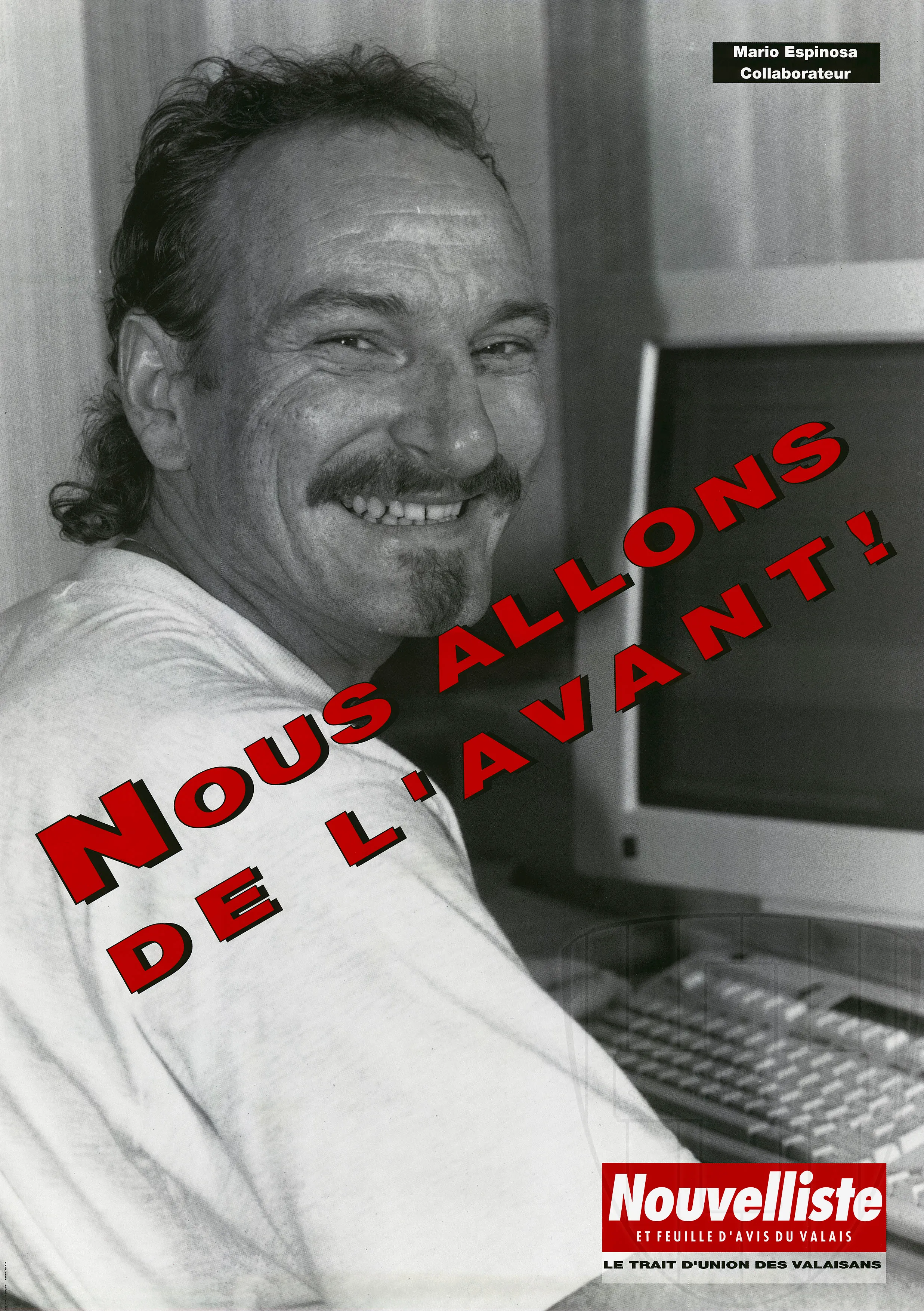 Mario Espinosa, … nous allons de l’avant
